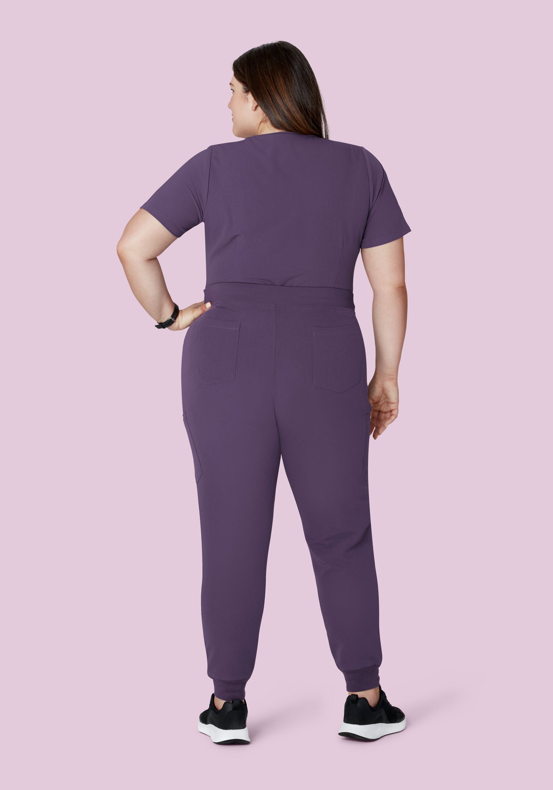 9 Pocket Joggers Deep Dewberry