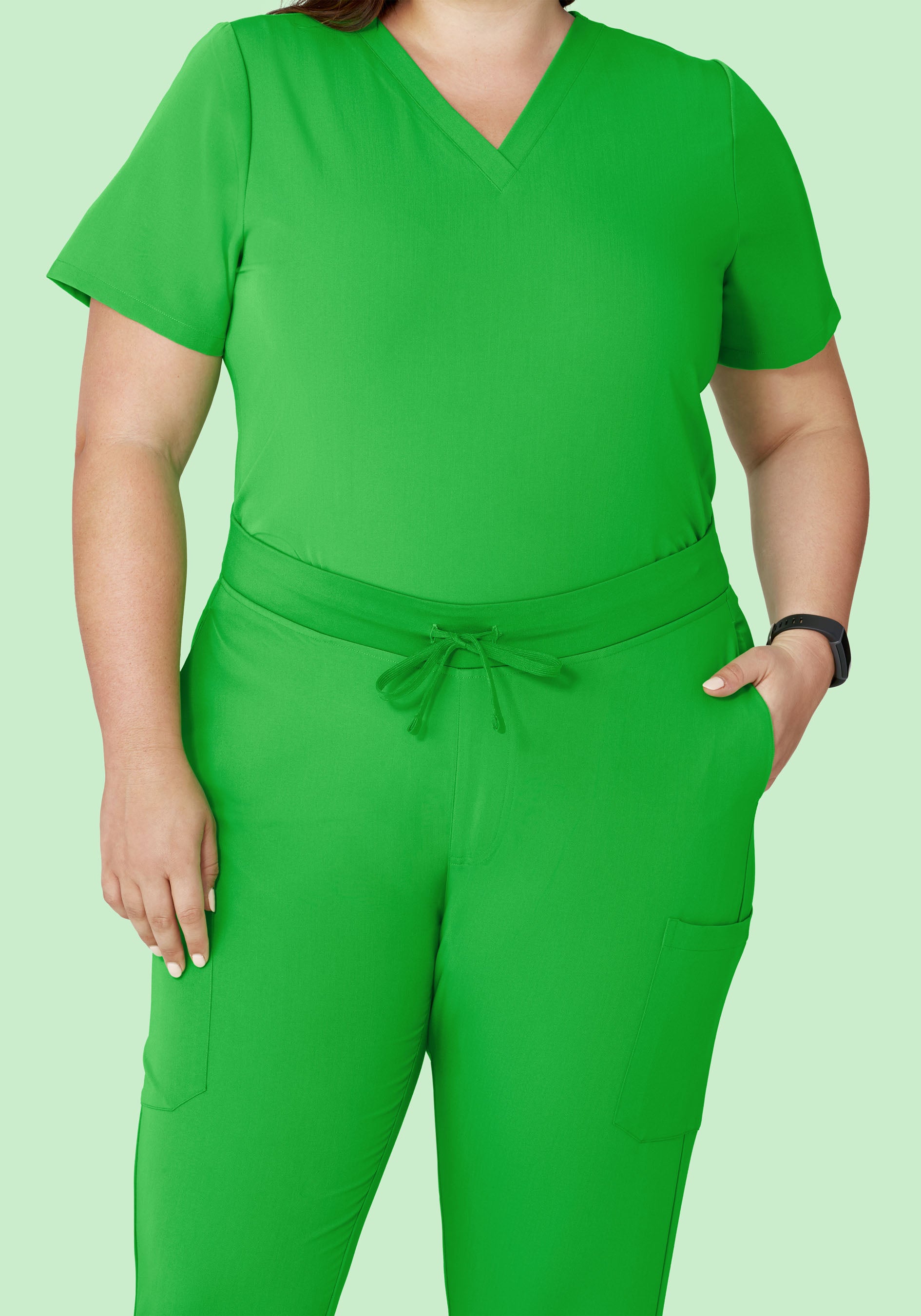 9 Pocket Joggers Kelly Green