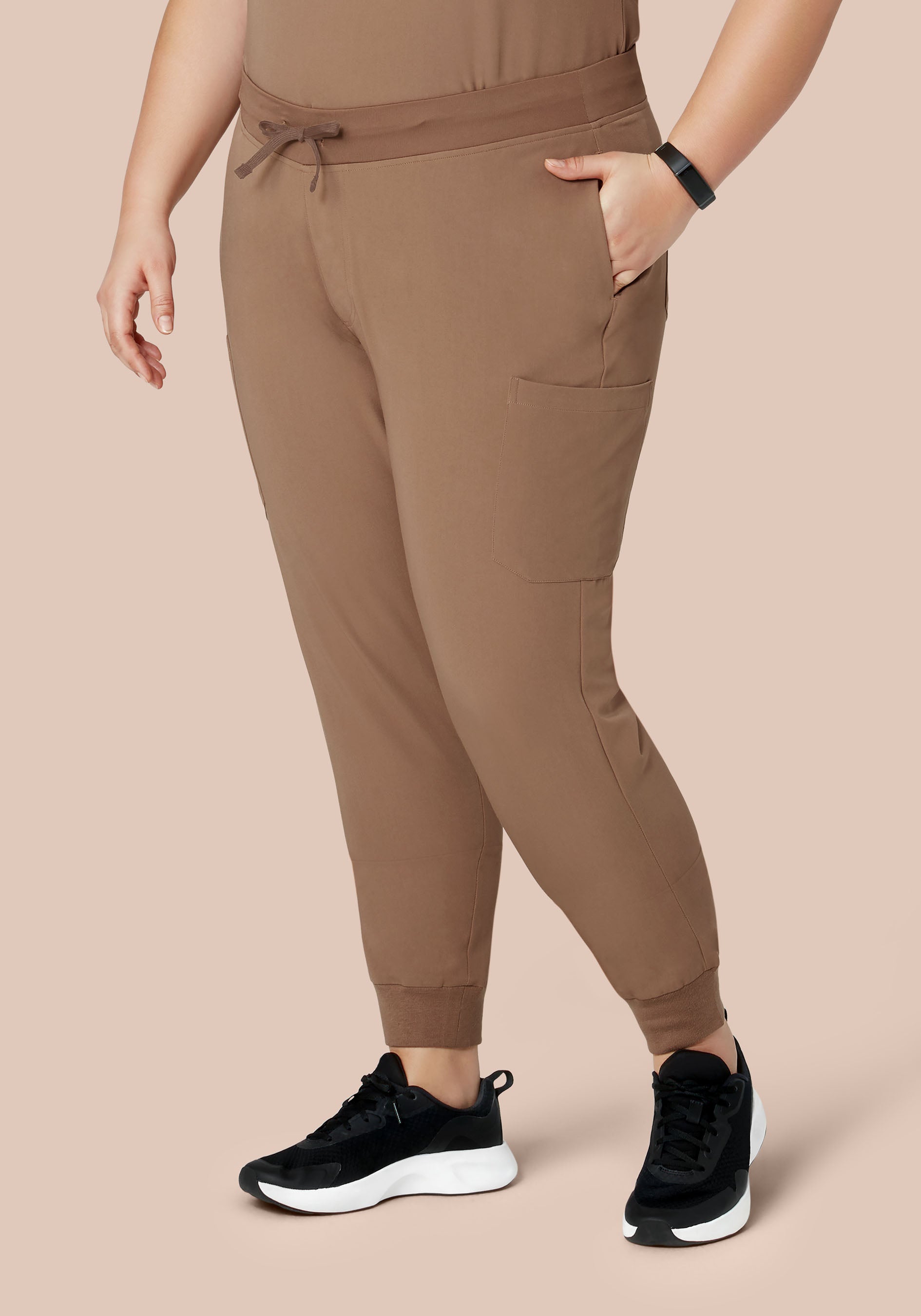 9 Pocket Joggers Mocha