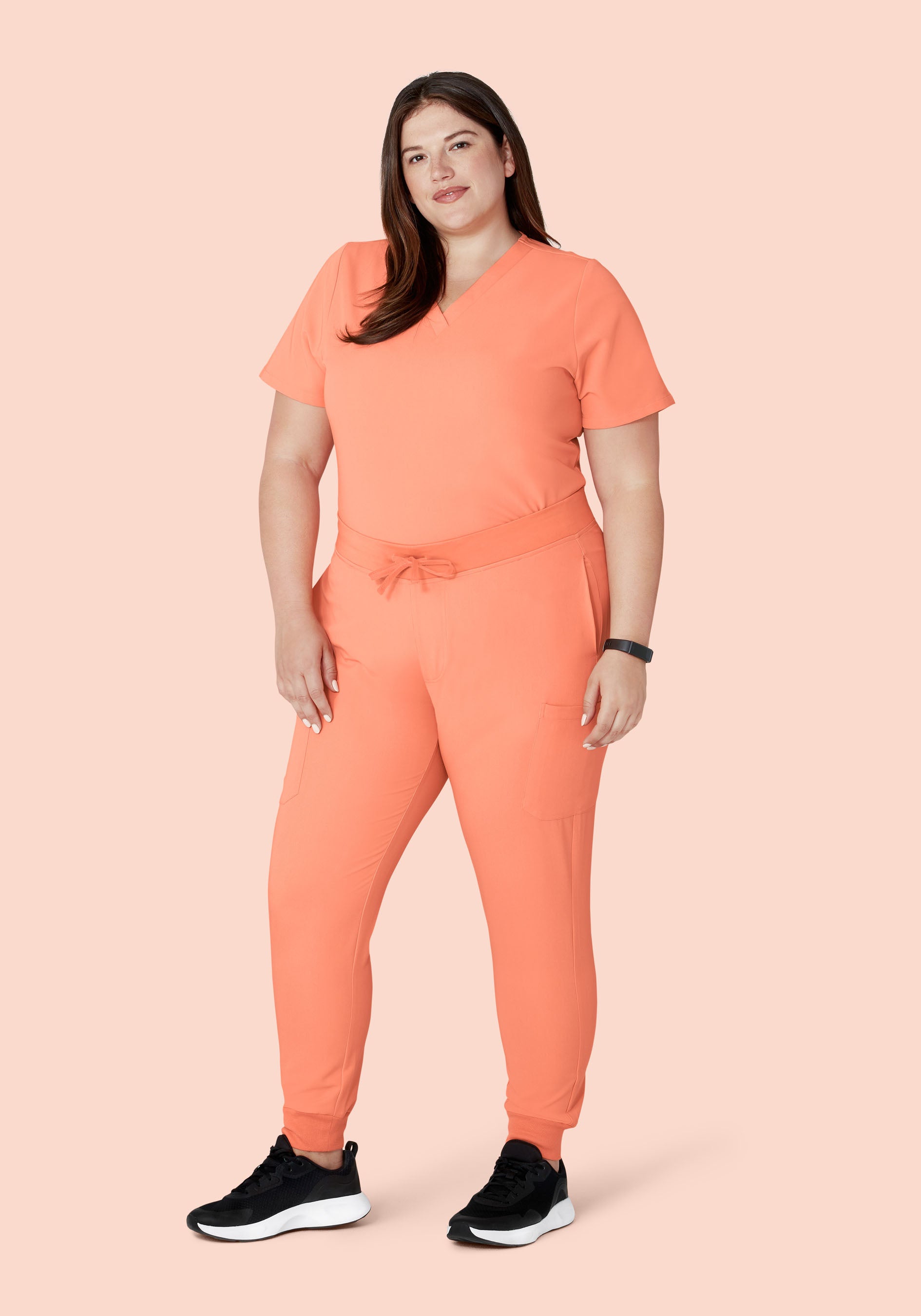 9 Pocket Joggers Peach