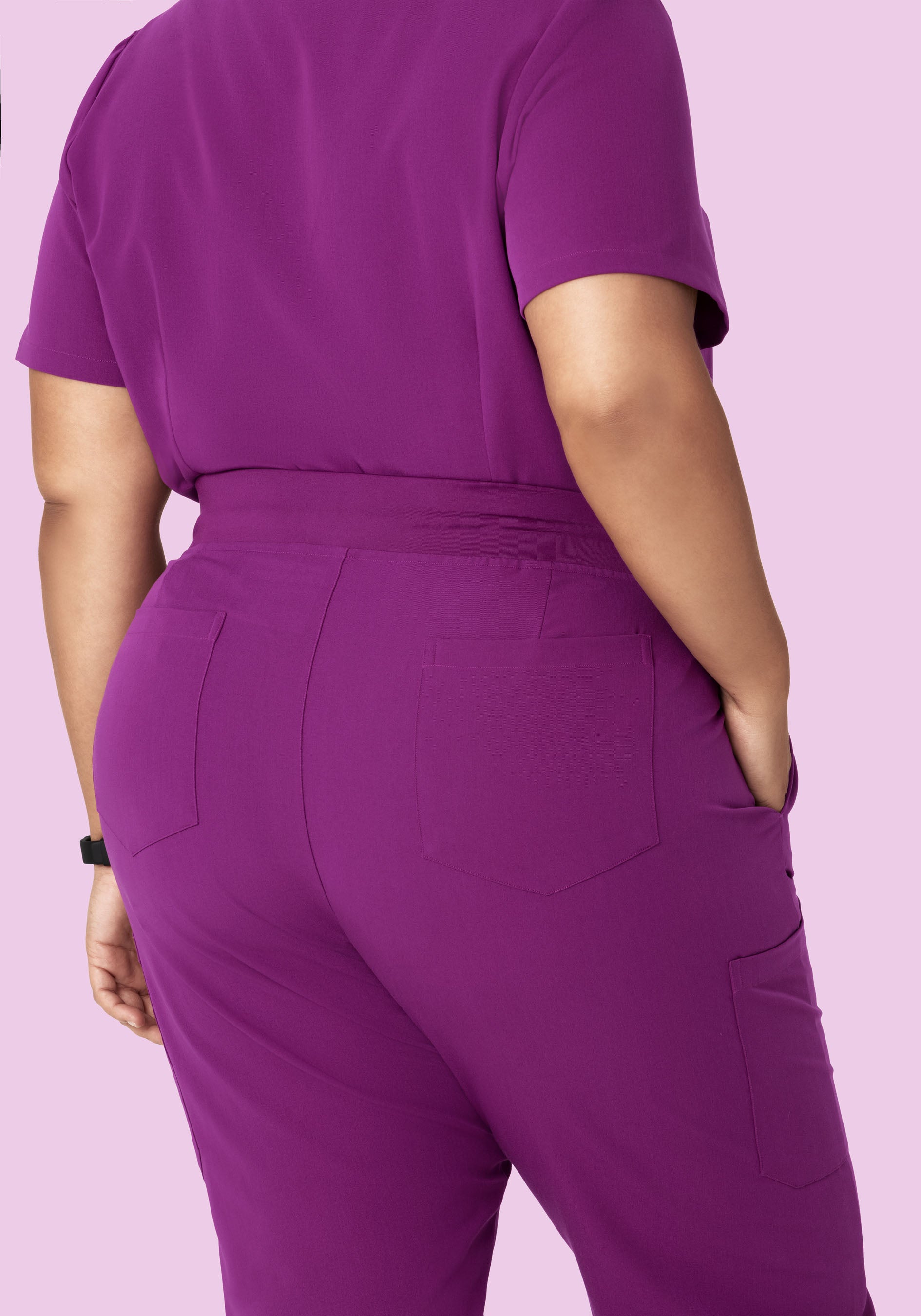 9 Pocket Joggers Dark Orchid