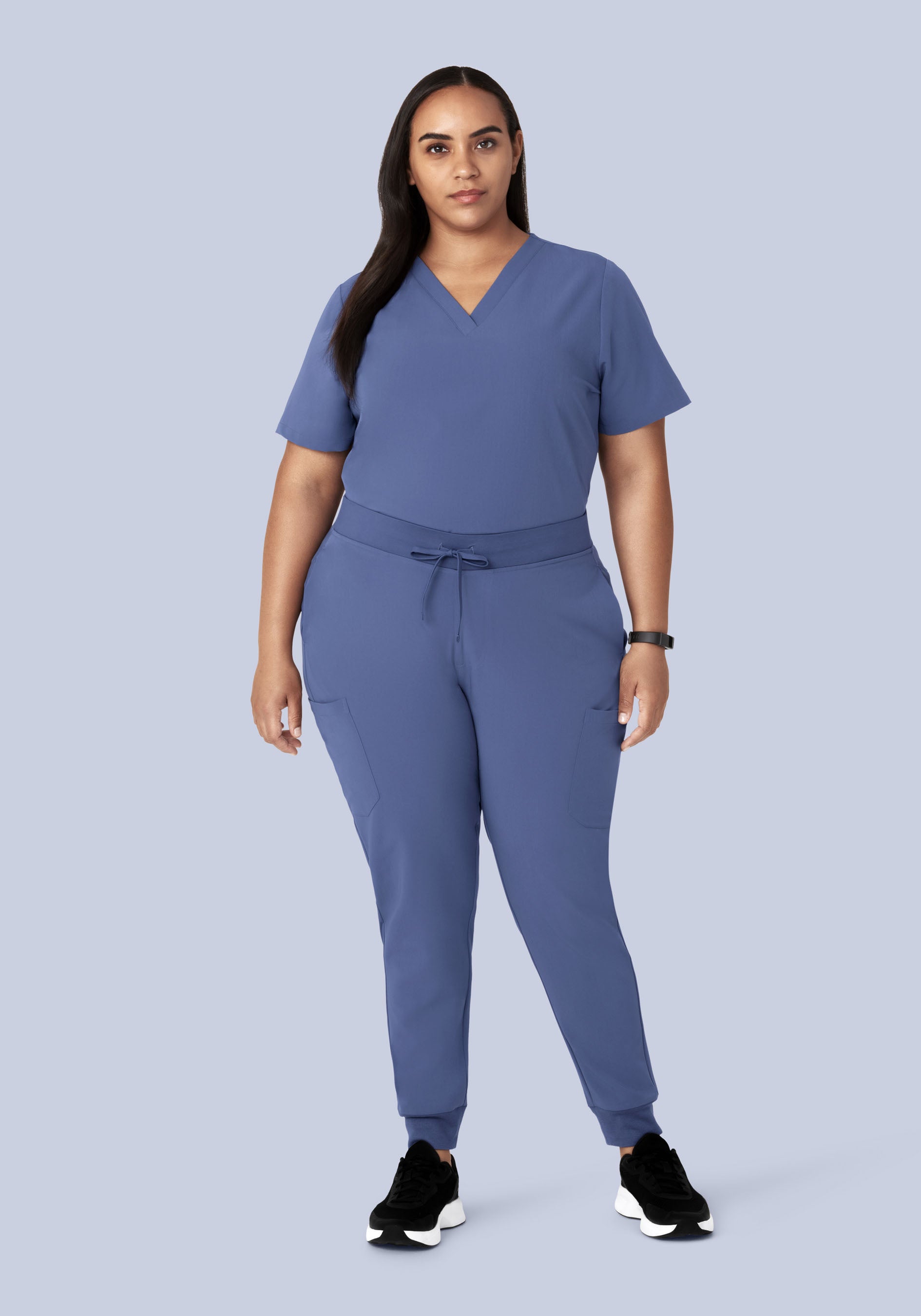 9 Pocket Joggers Deep Periwinkle