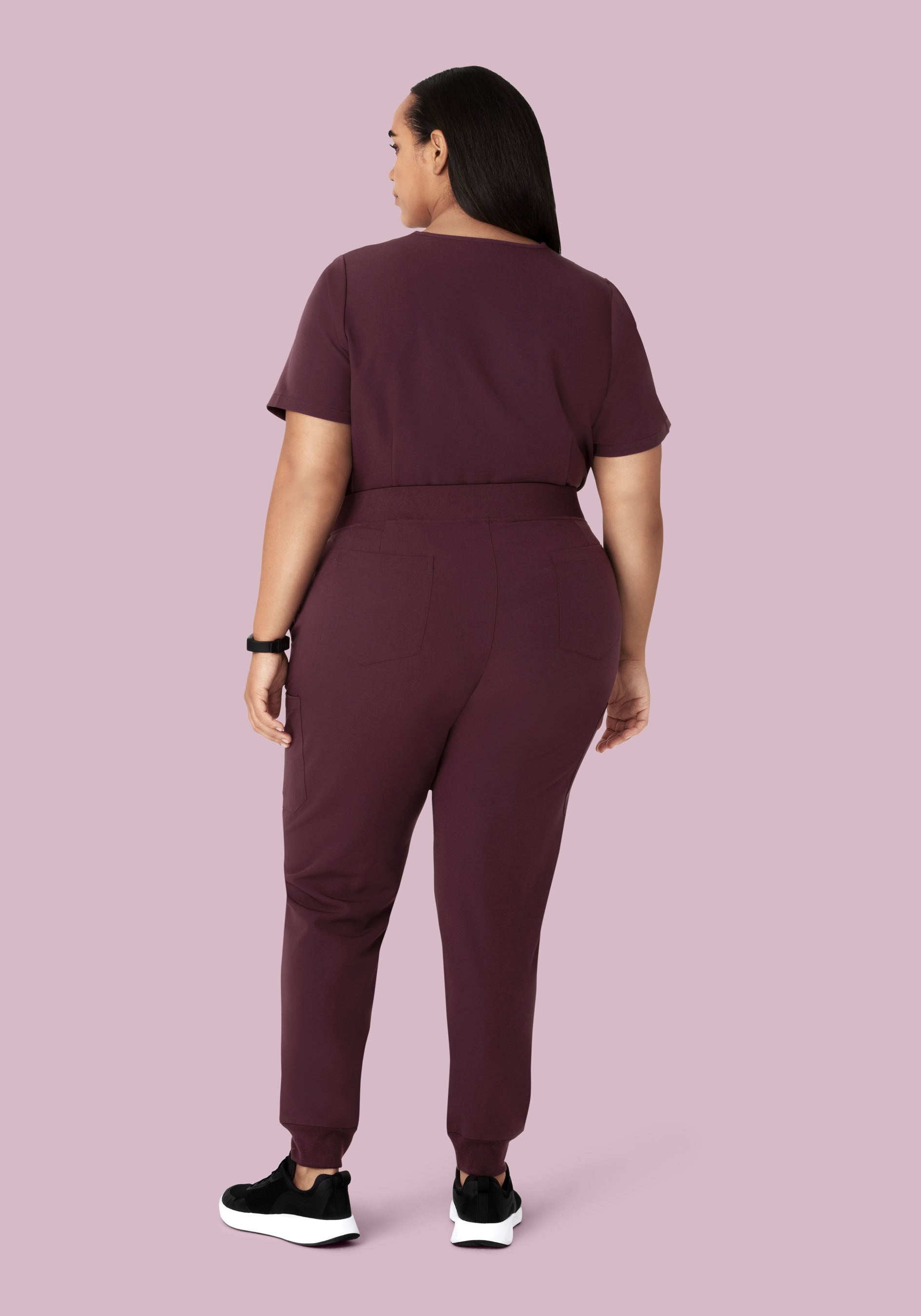 9 Pocket Joggers Merlot