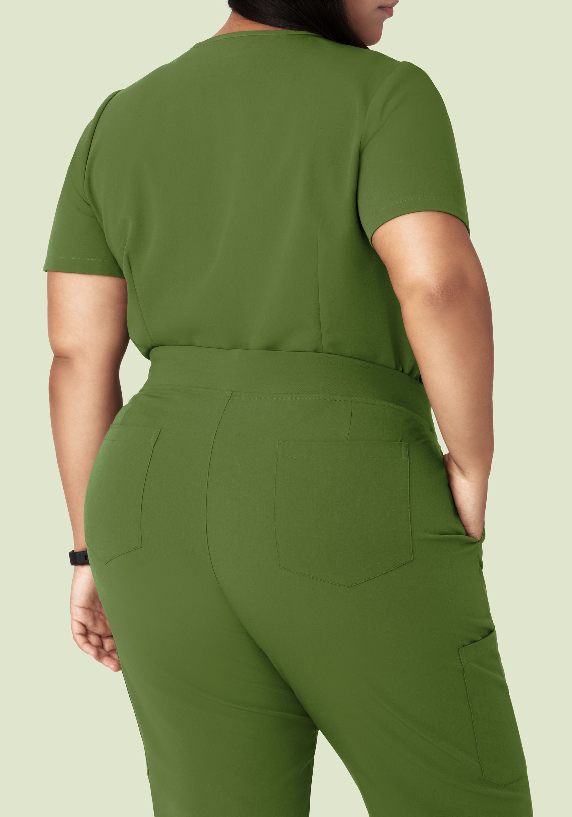 9 Pocket Joggers Moss