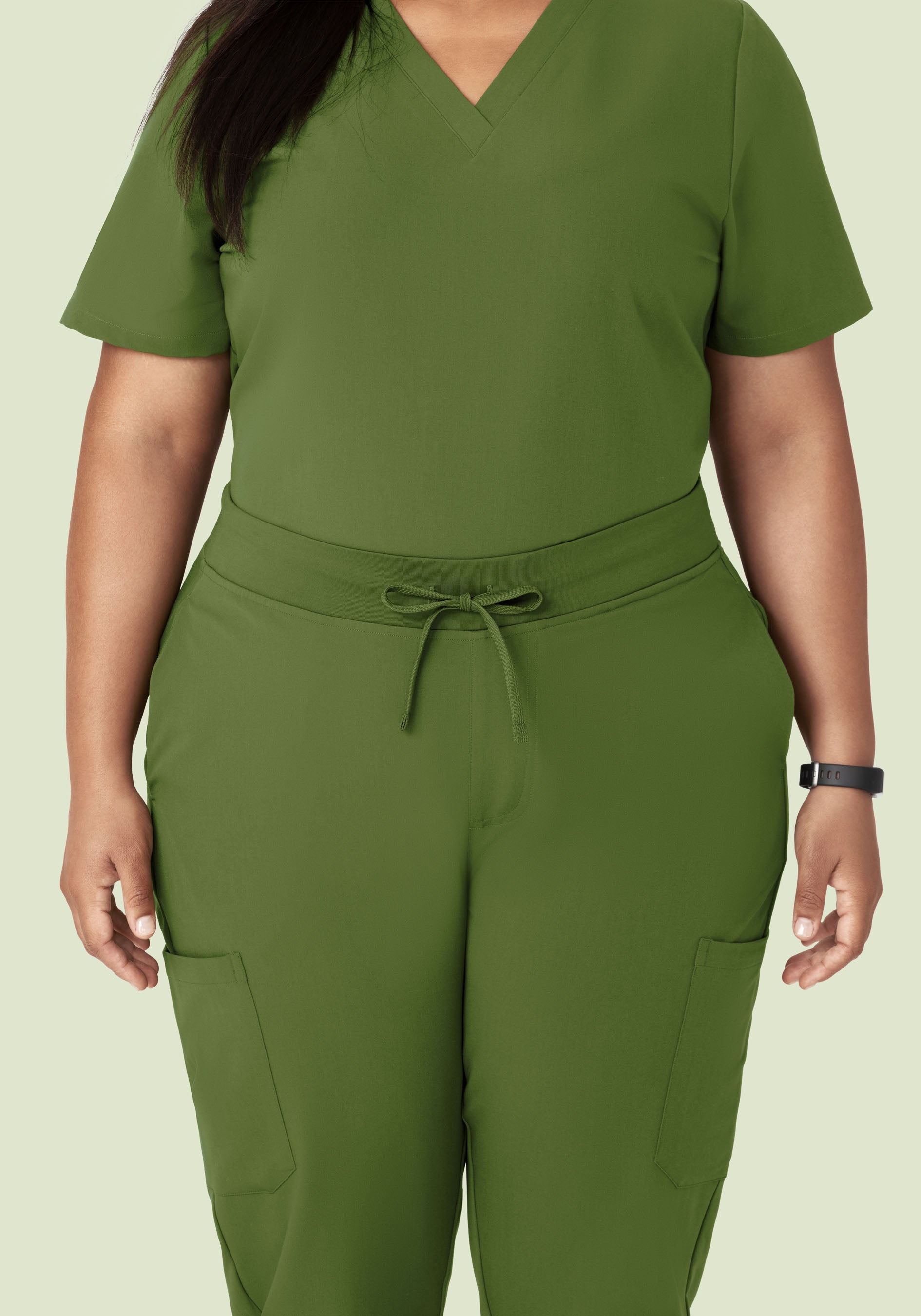 9 Pocket Joggers Moss