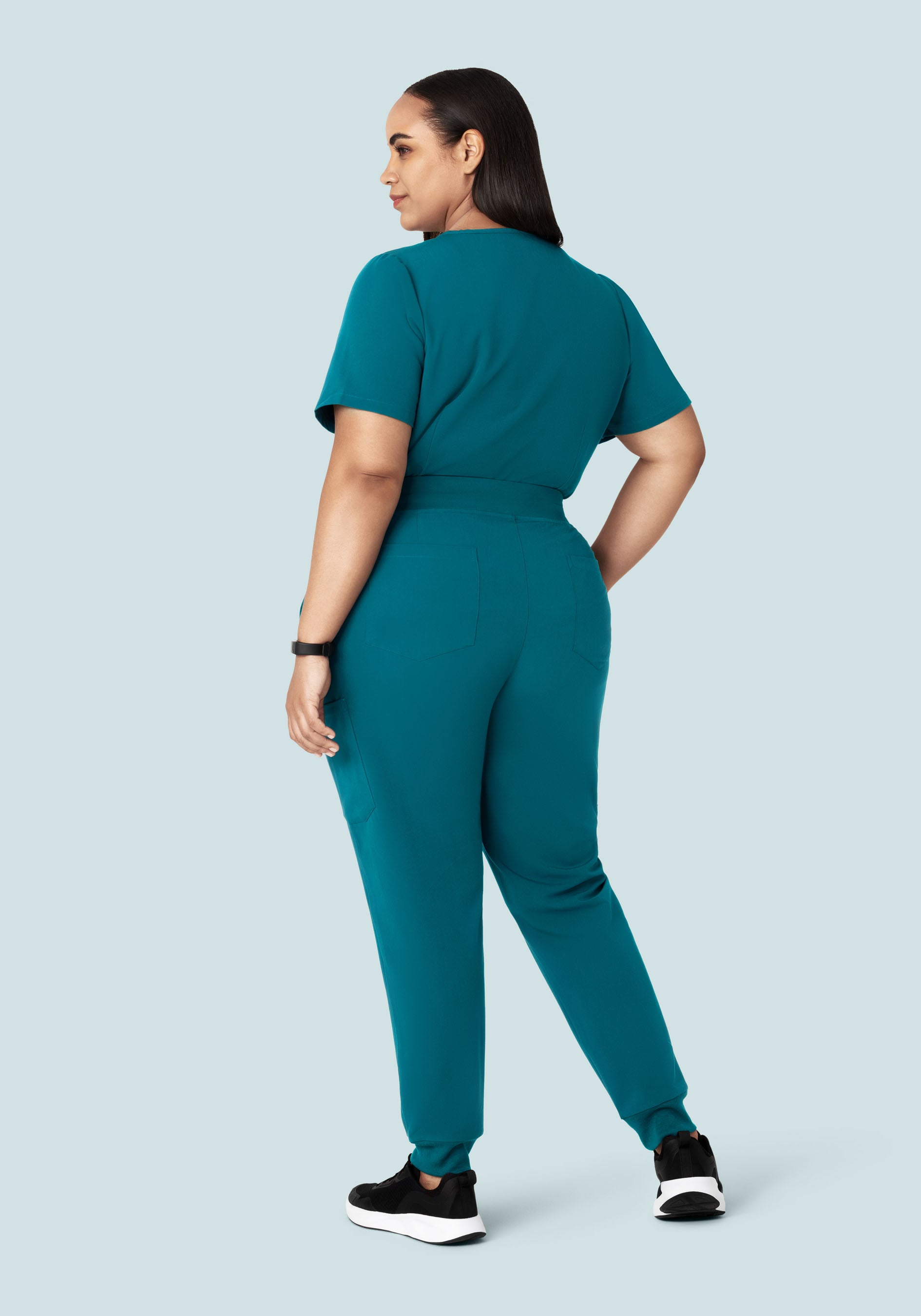 9 Pocket Joggers Peacock