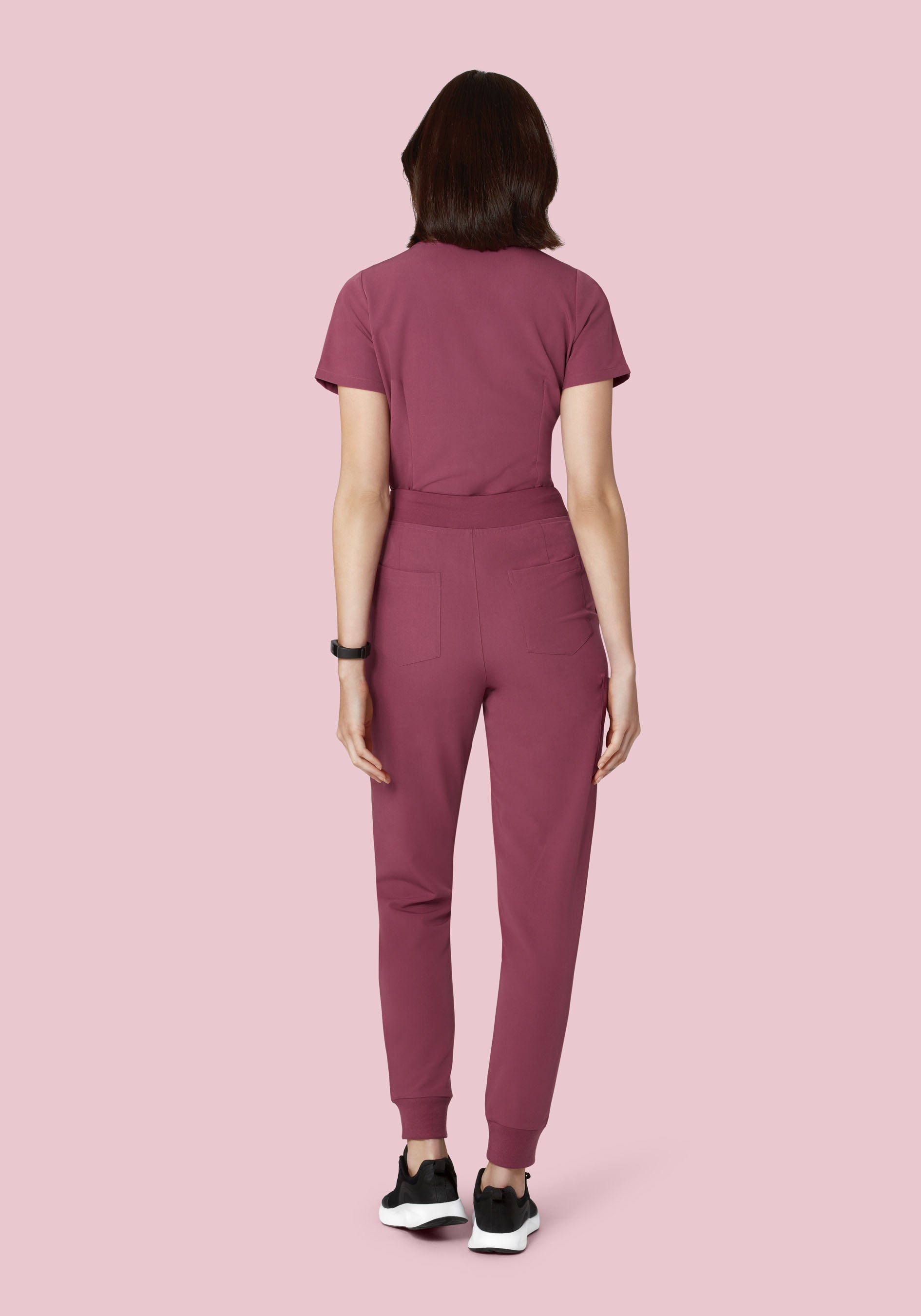6 Pocket Top Deep Mauve