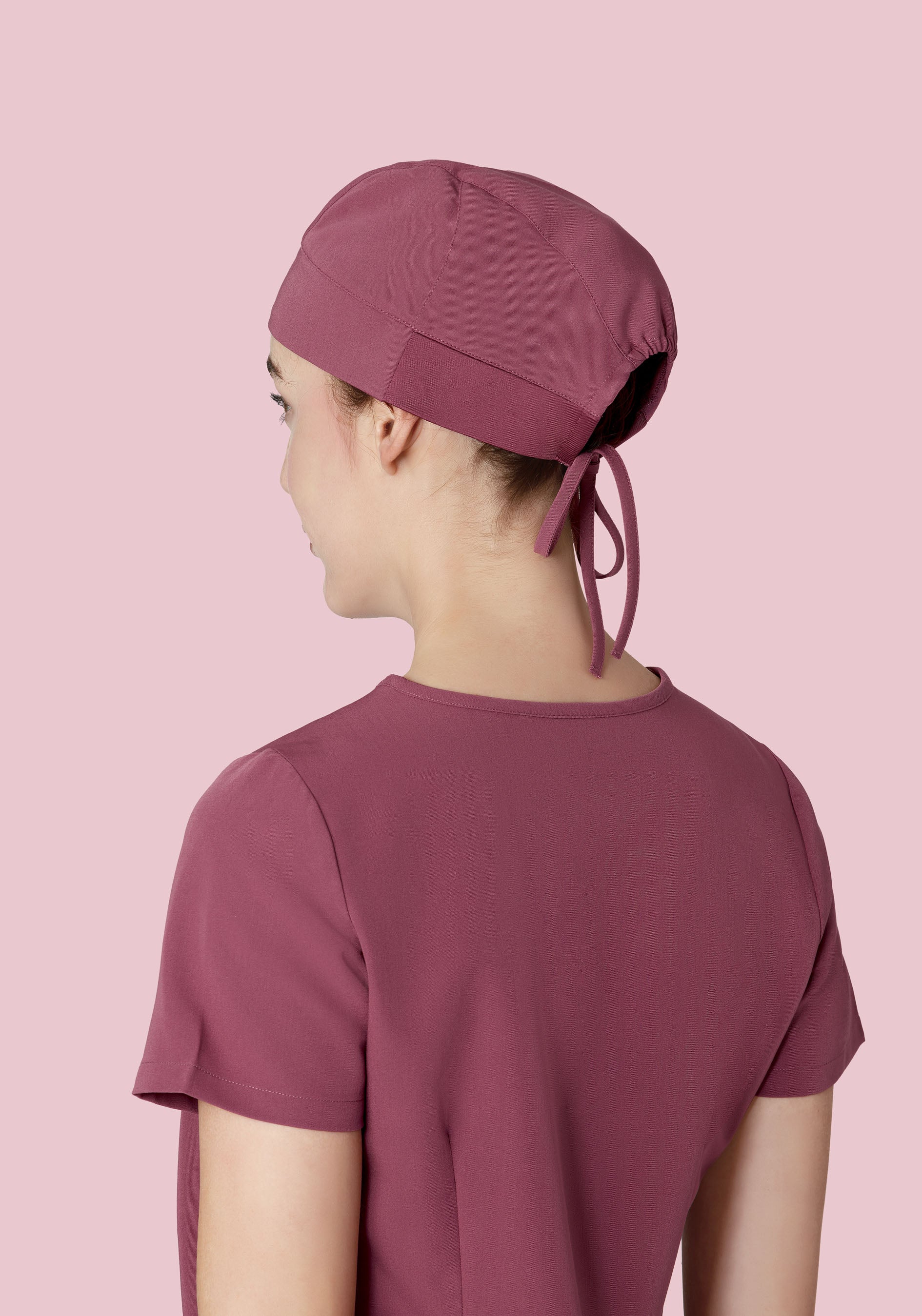 Contemporary Scrub Cap Deep Mauve