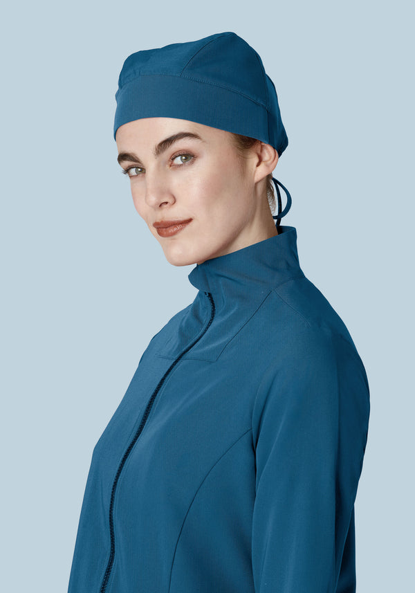 Women's Modern Scrub Jacket Harbor Blue