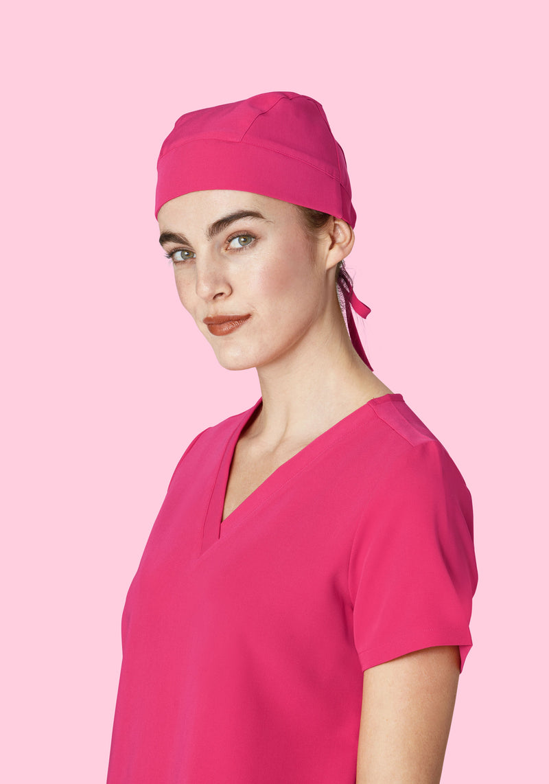 Contemporary Scrub Cap Hot Pink