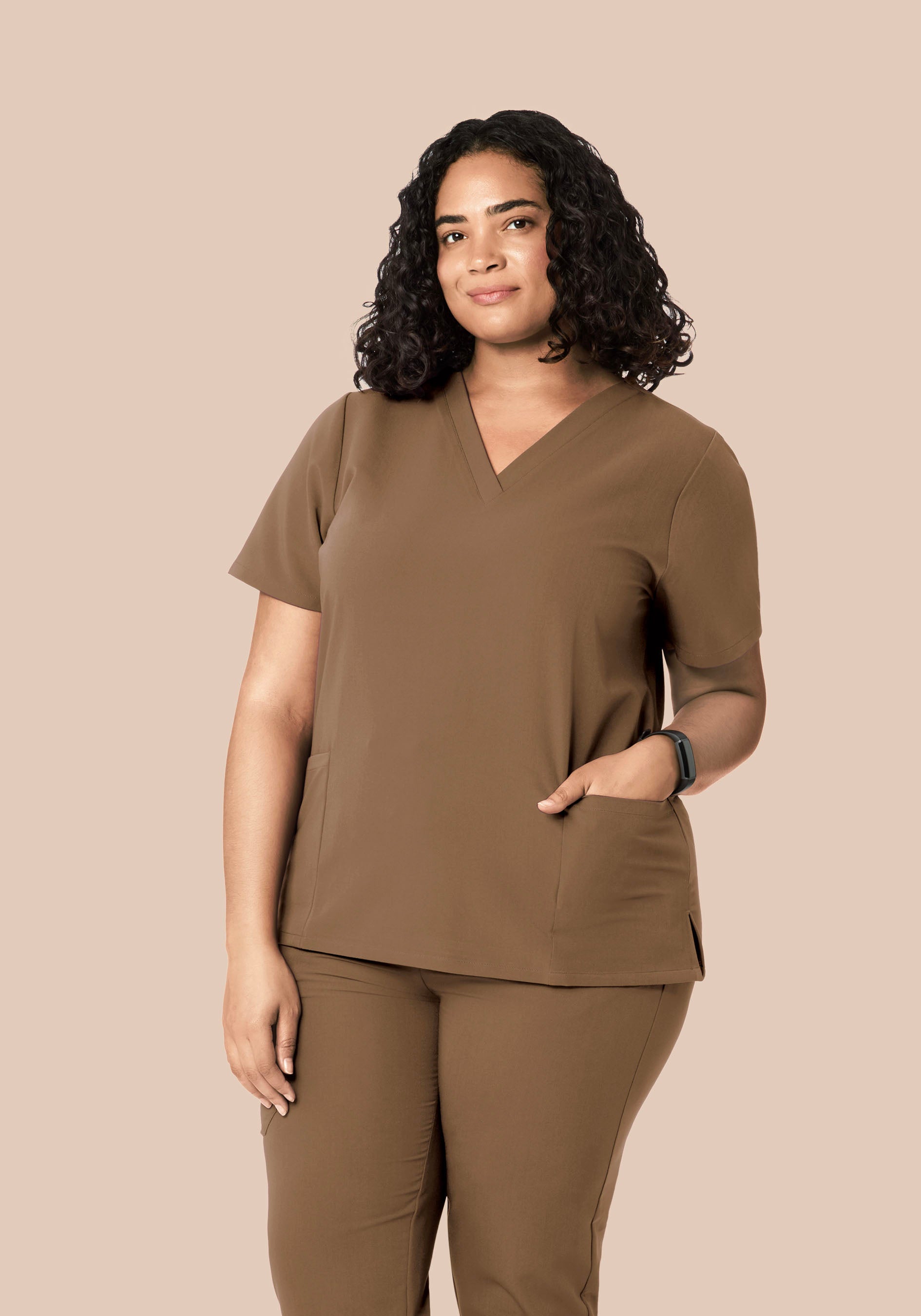 6 Pocket Top Ash Brown