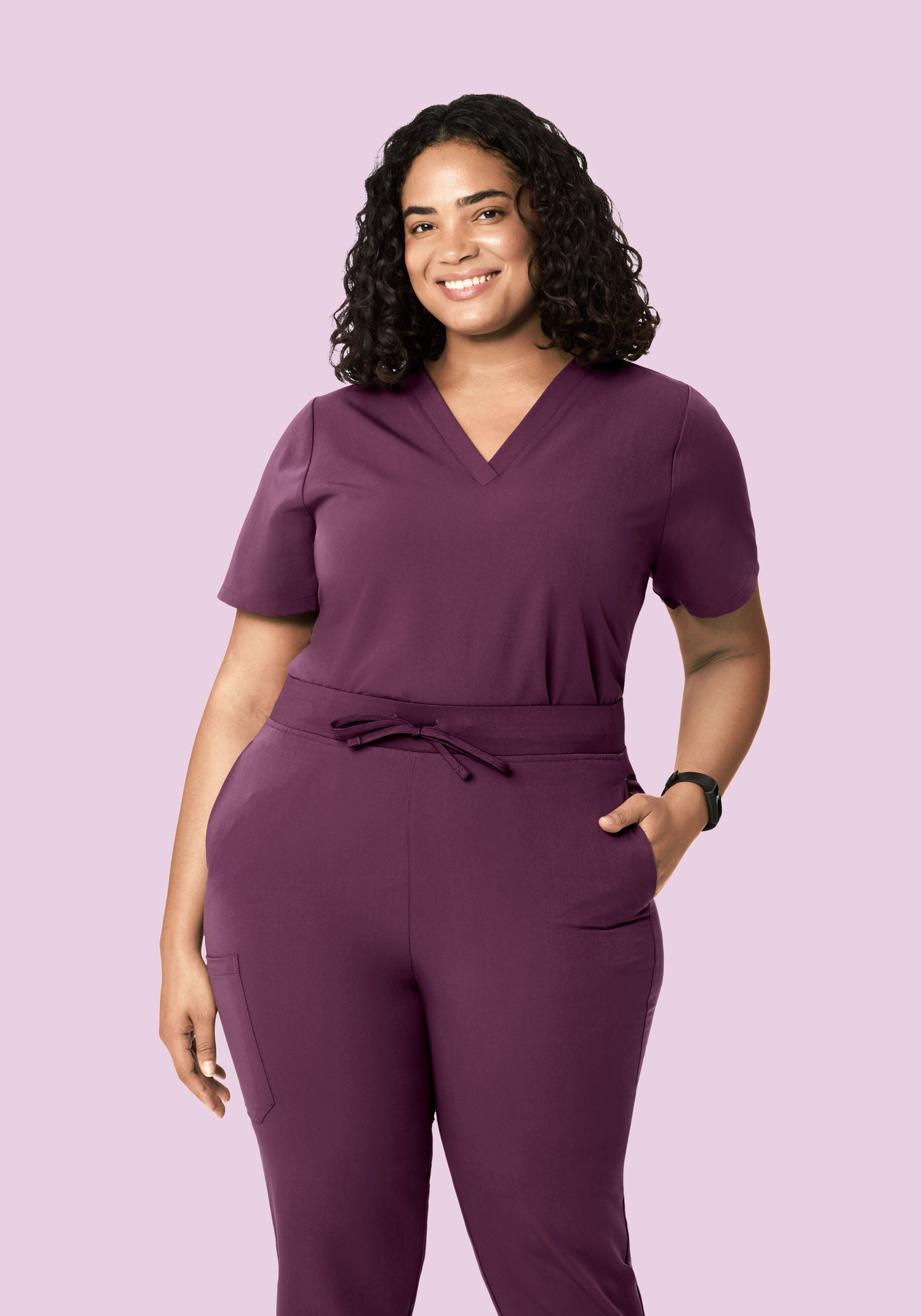 6 Pocket Top Bordeaux