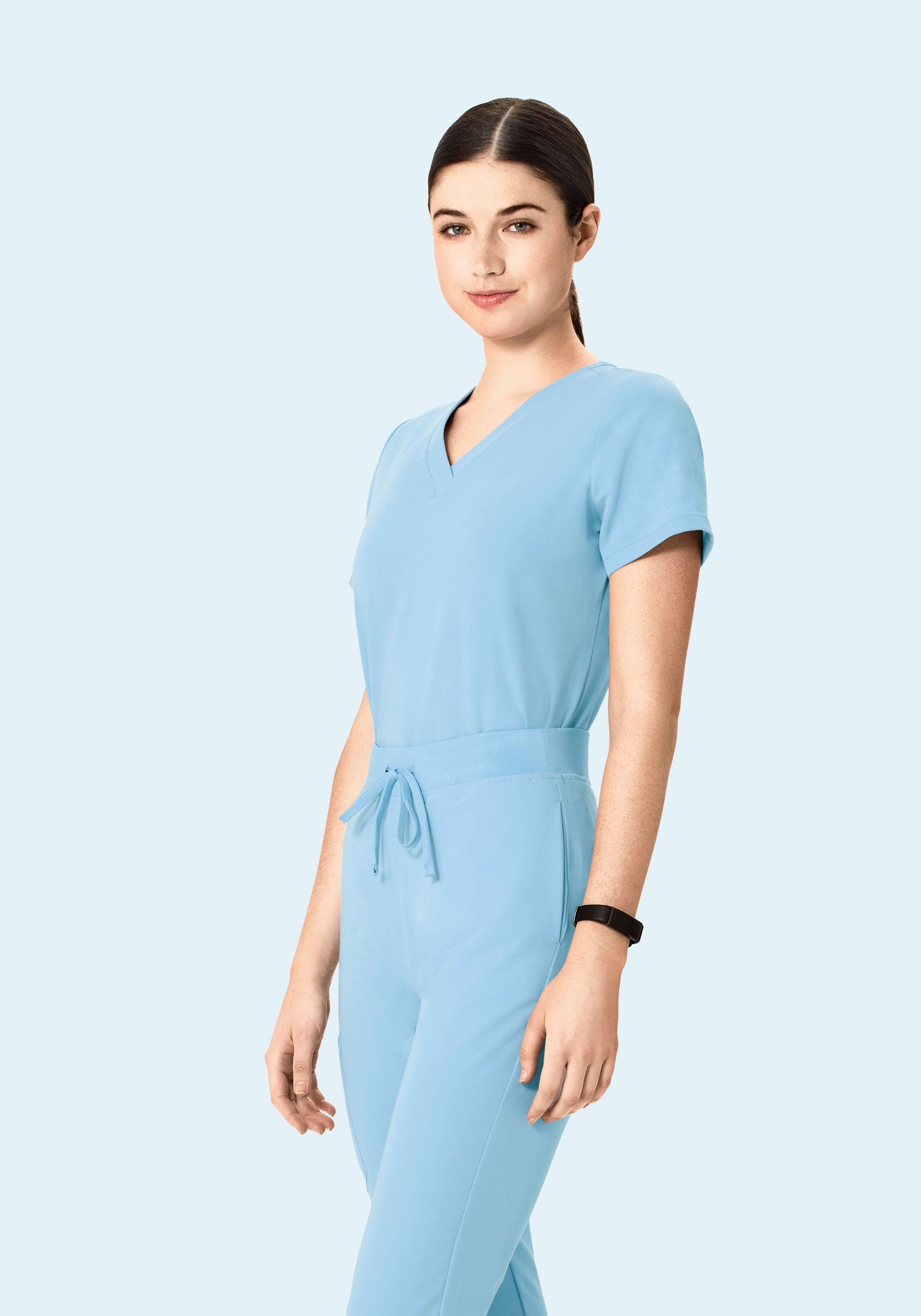 6 Pocket Top Nordic Blue