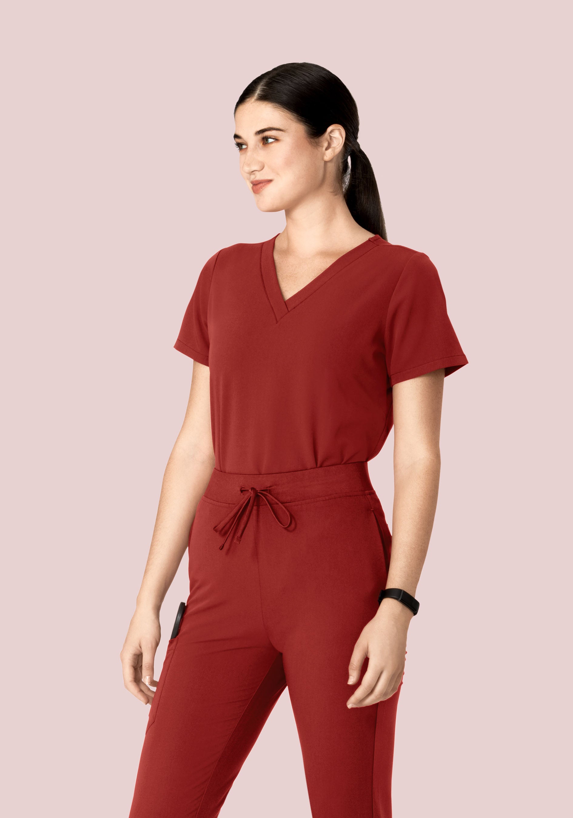 6 Pocket Top Rosewood