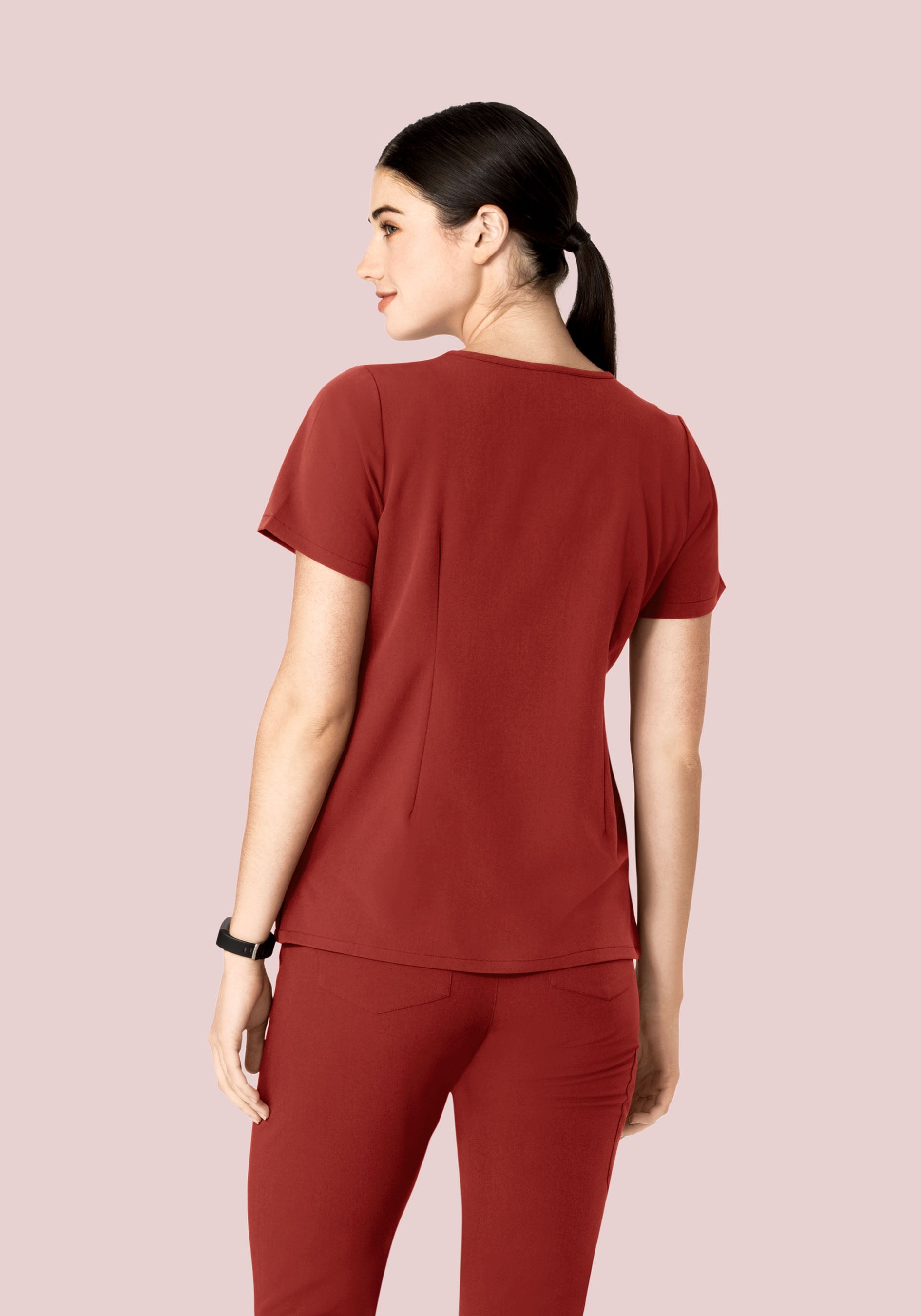 6 Pocket Top Rosewood