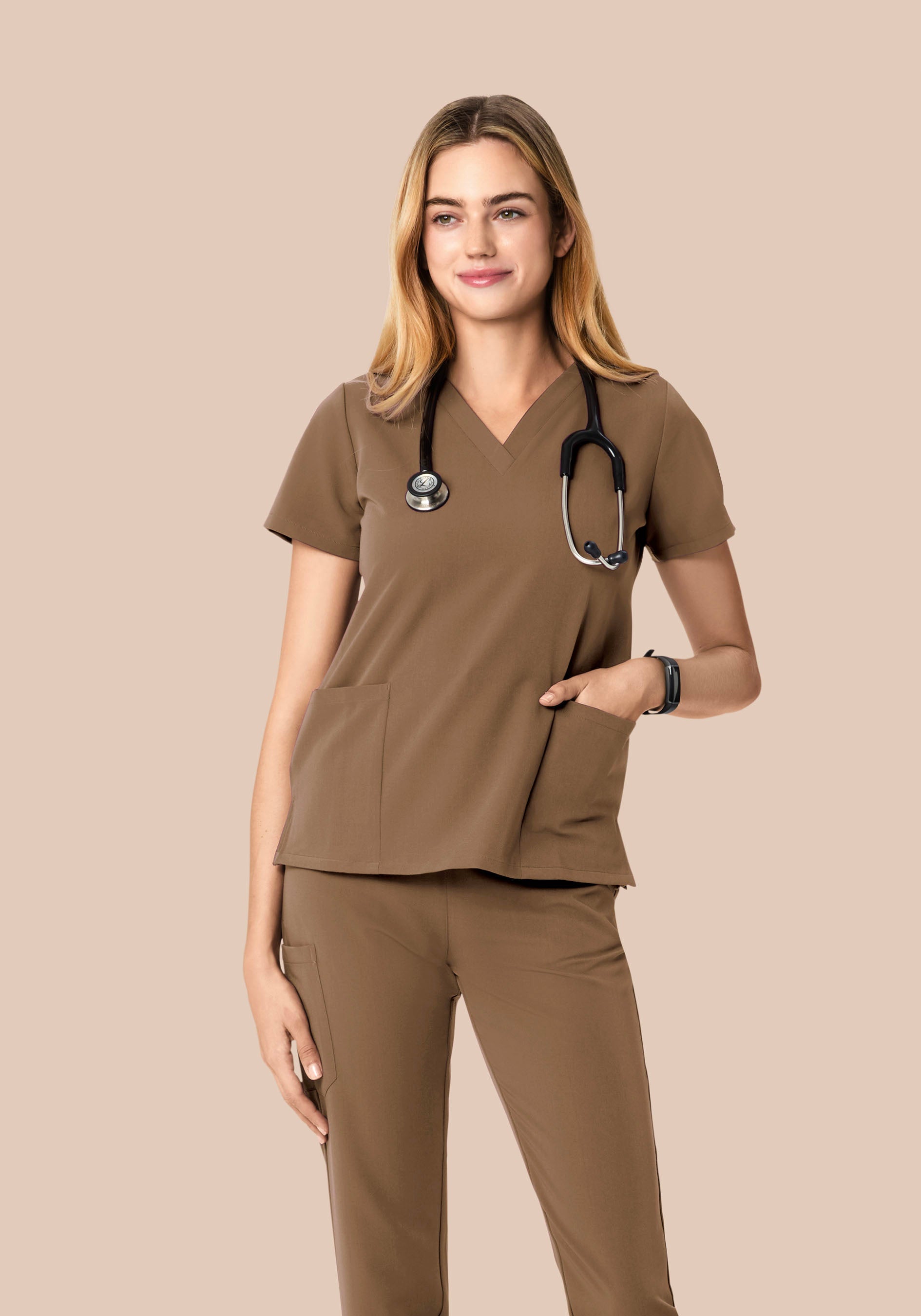 6 Pocket Top Ash Brown