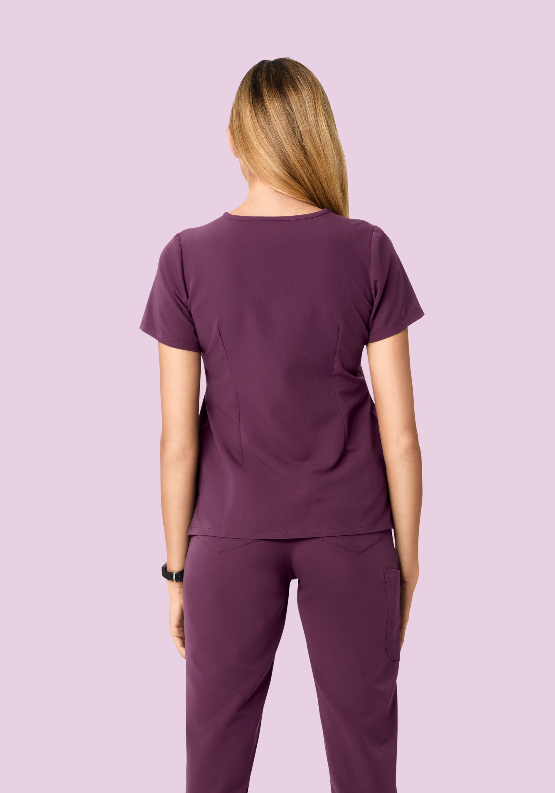 6 Pocket Top Bordeaux