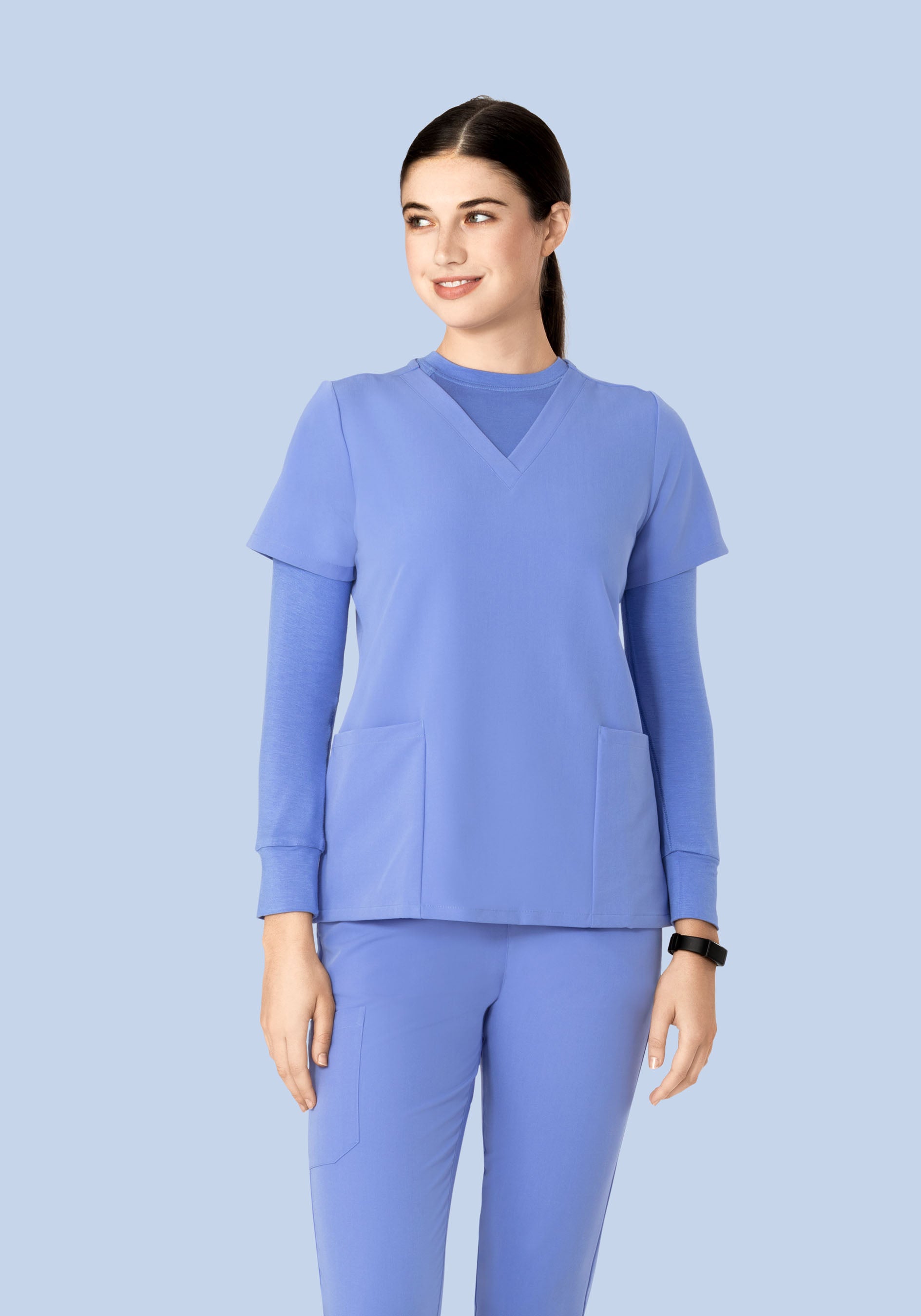 Women's Underscrubs French Blue