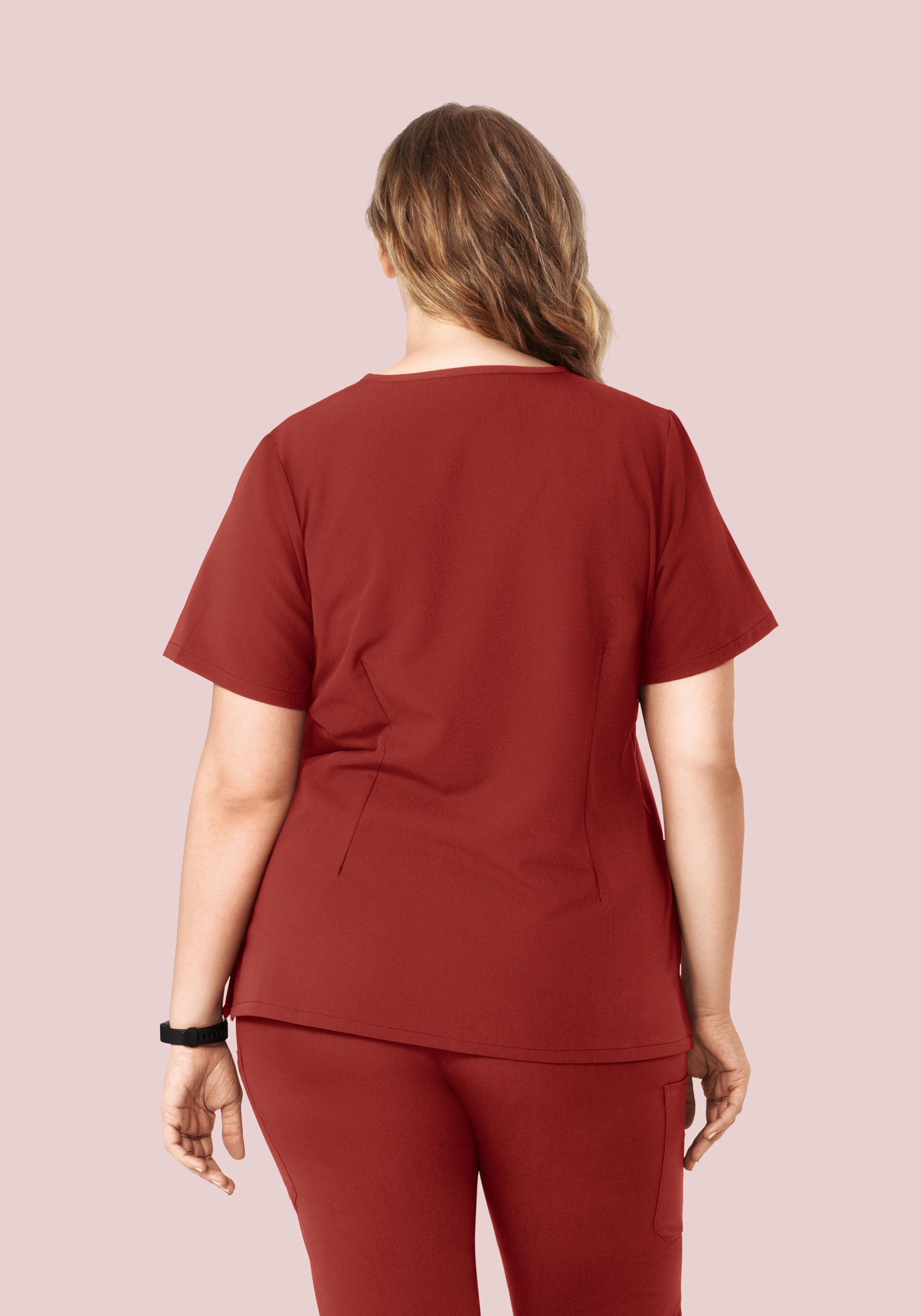 6 Pocket Top Rosewood