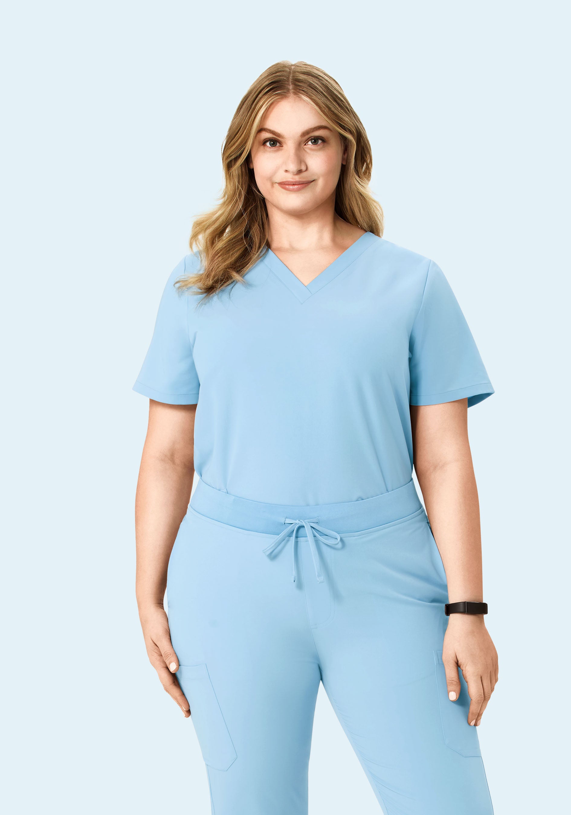 6 Pocket Top Nordic Blue