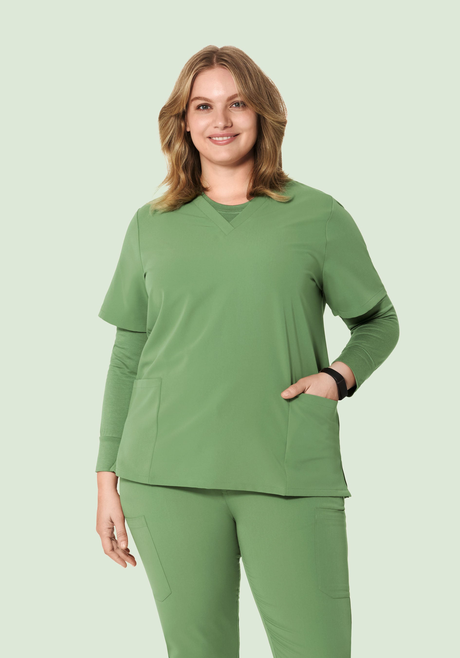 Women's Underscrubs Hazel Green