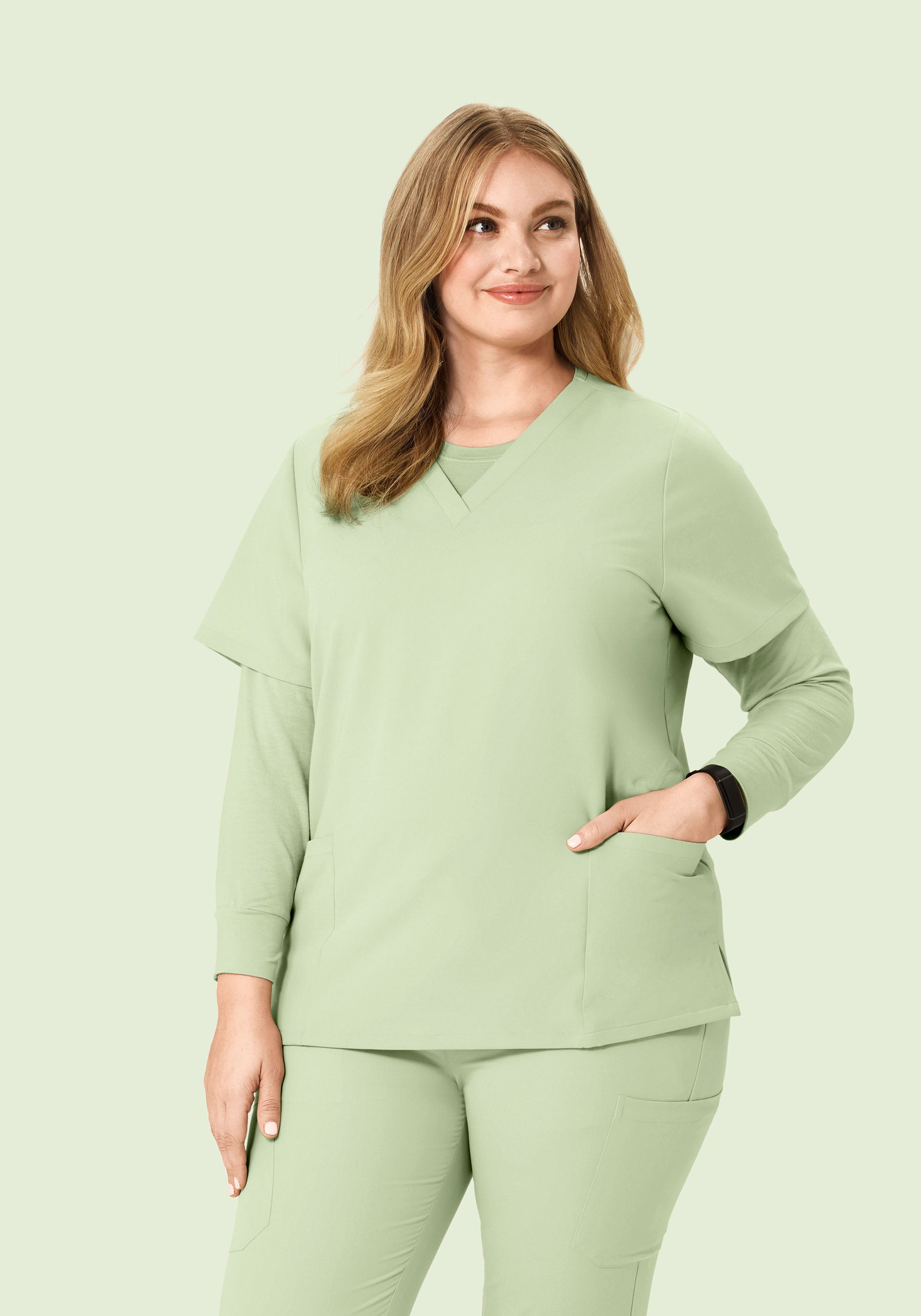 Women's Underscrubs Matcha