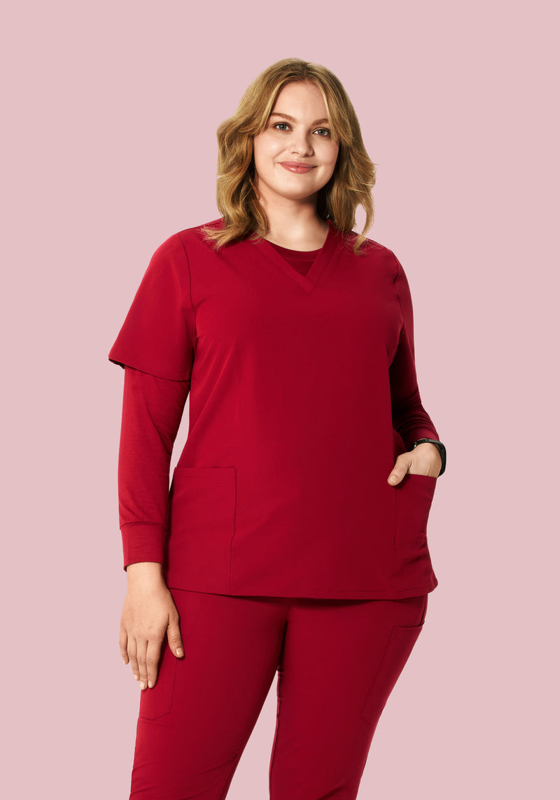 Women's Underscrubs Cardinal