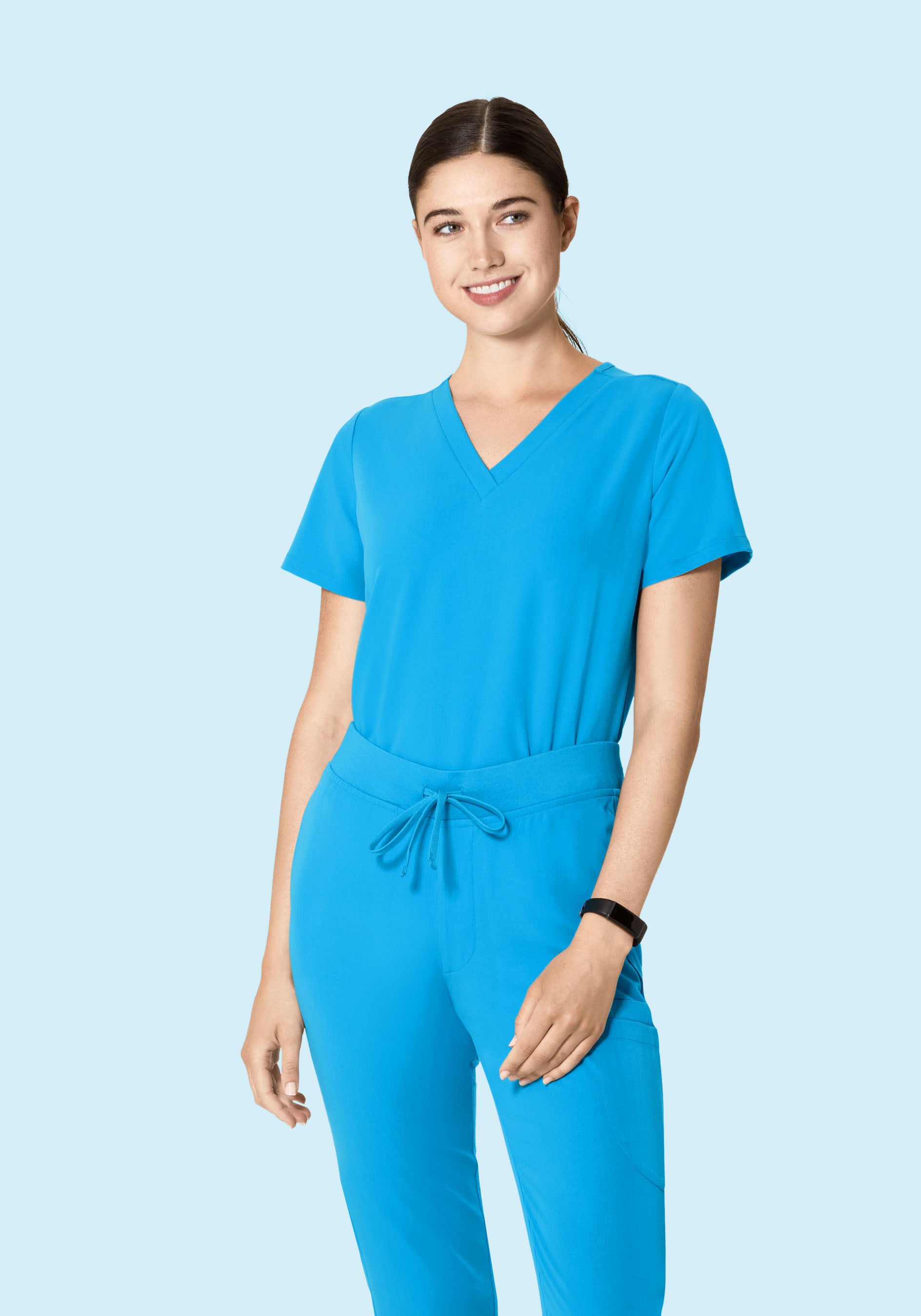 6 Pocket Top Horizon Blue