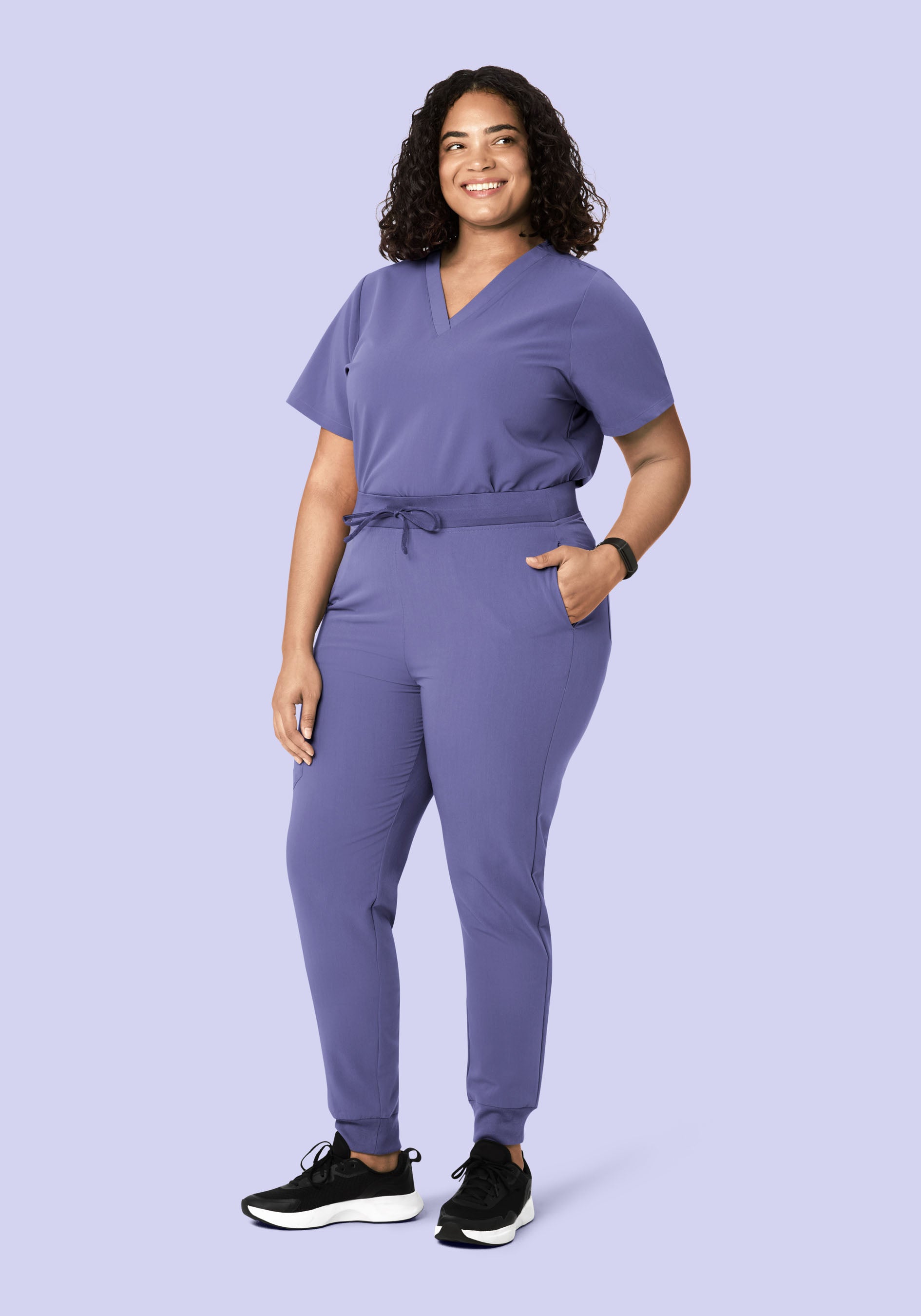 High Waisted Joggers Nightshade