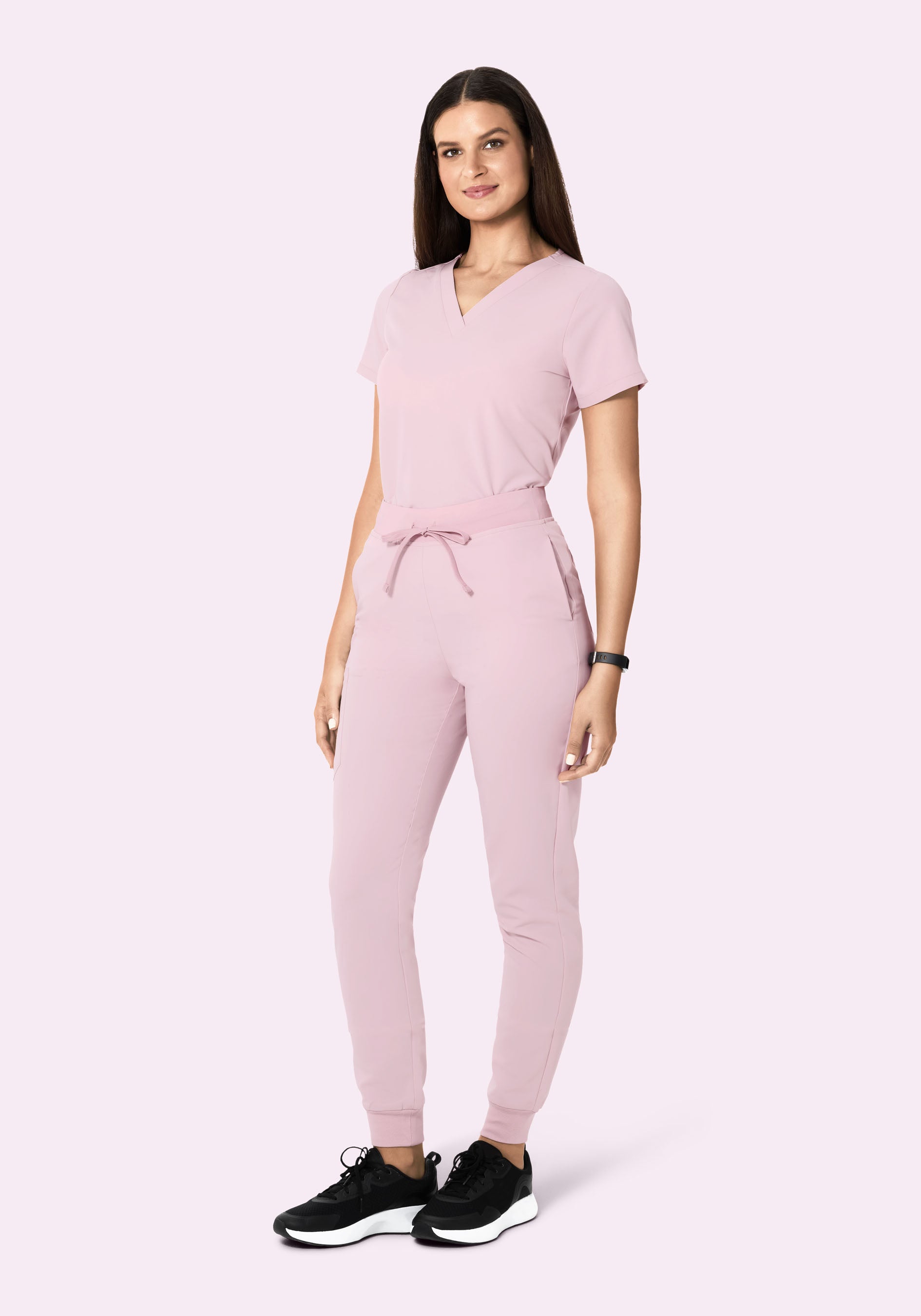 6 Pocket Top Blush Blossom