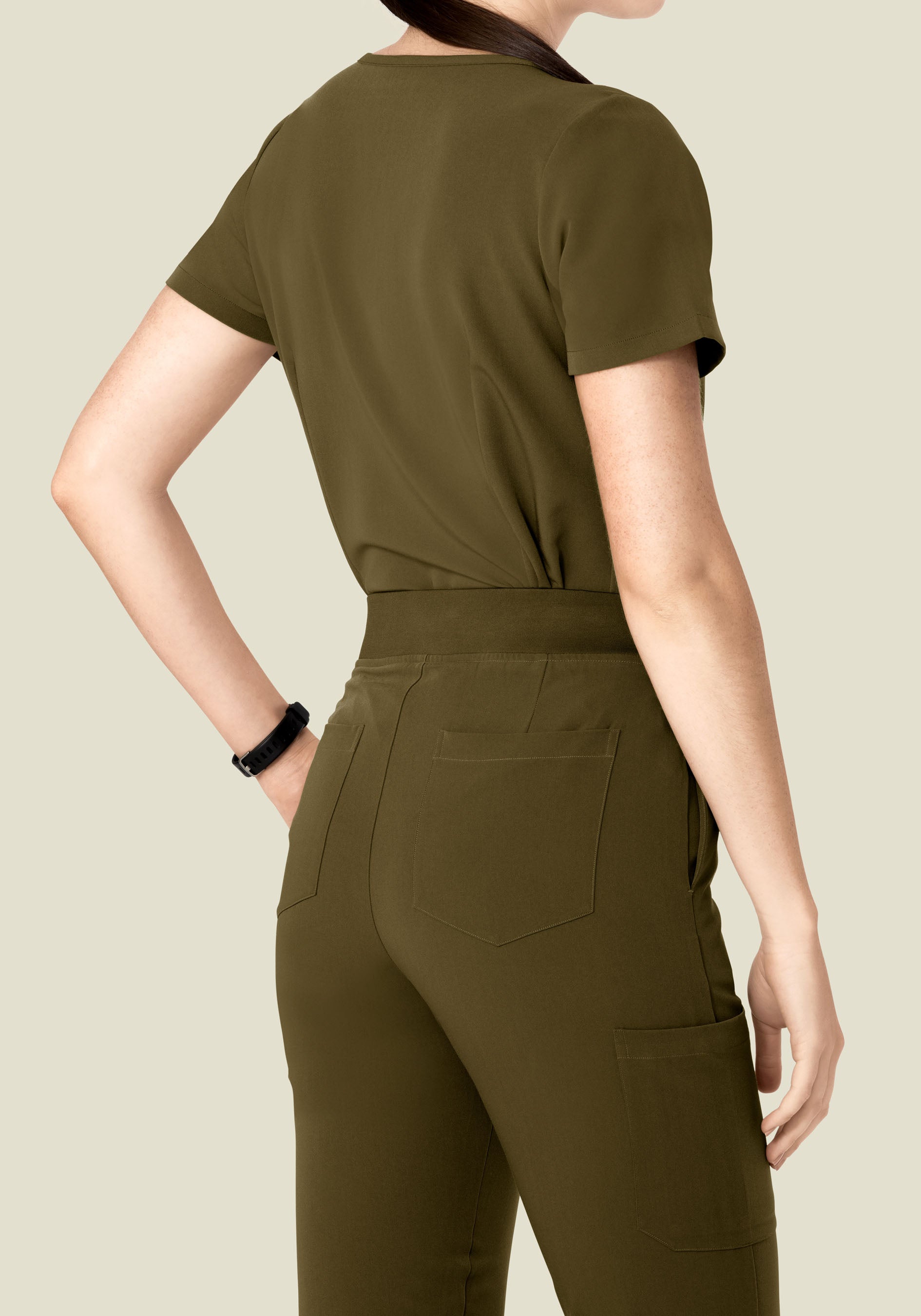 High Waisted Joggers Manzanilla