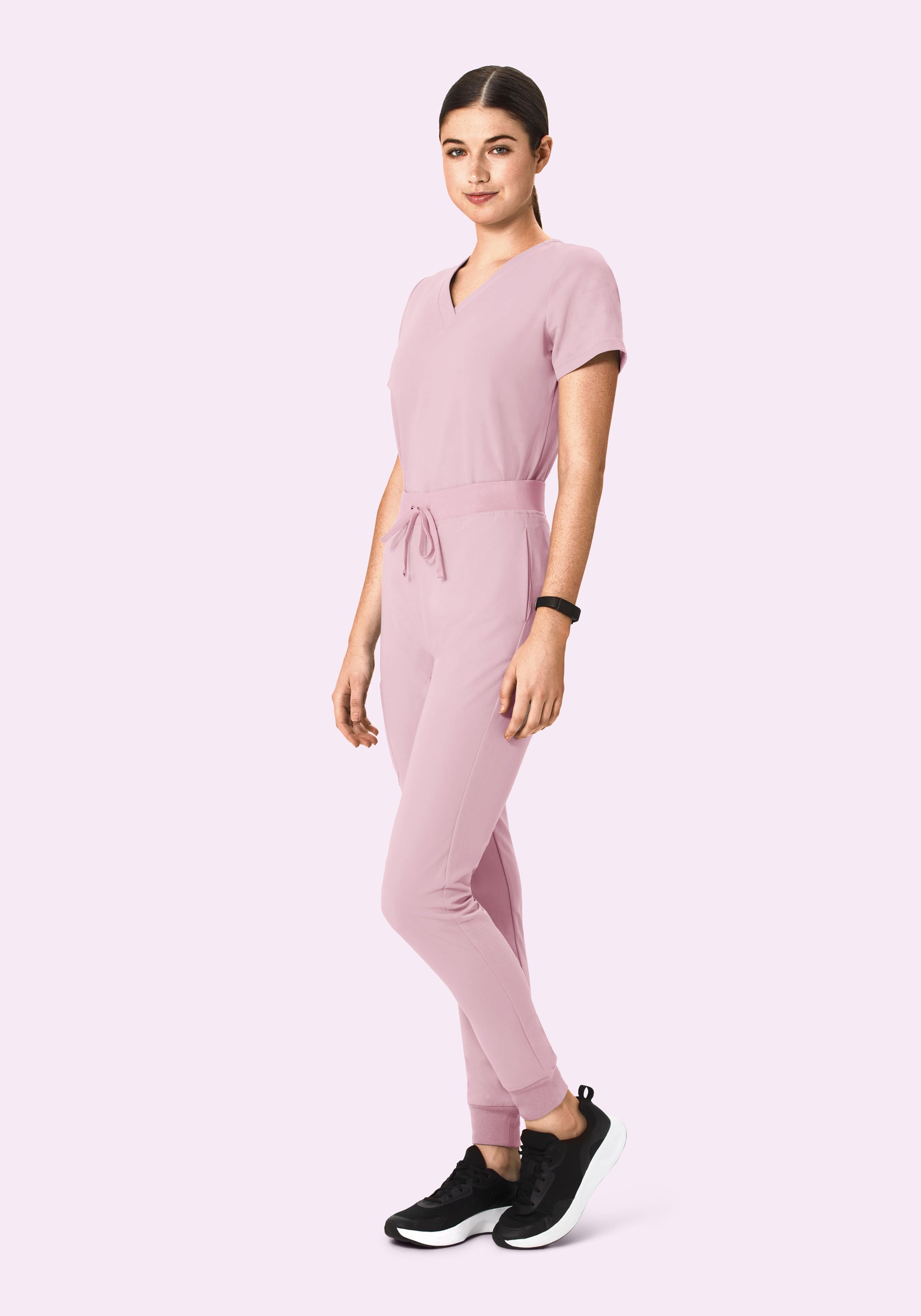 6 Pocket Top Pink Pearl