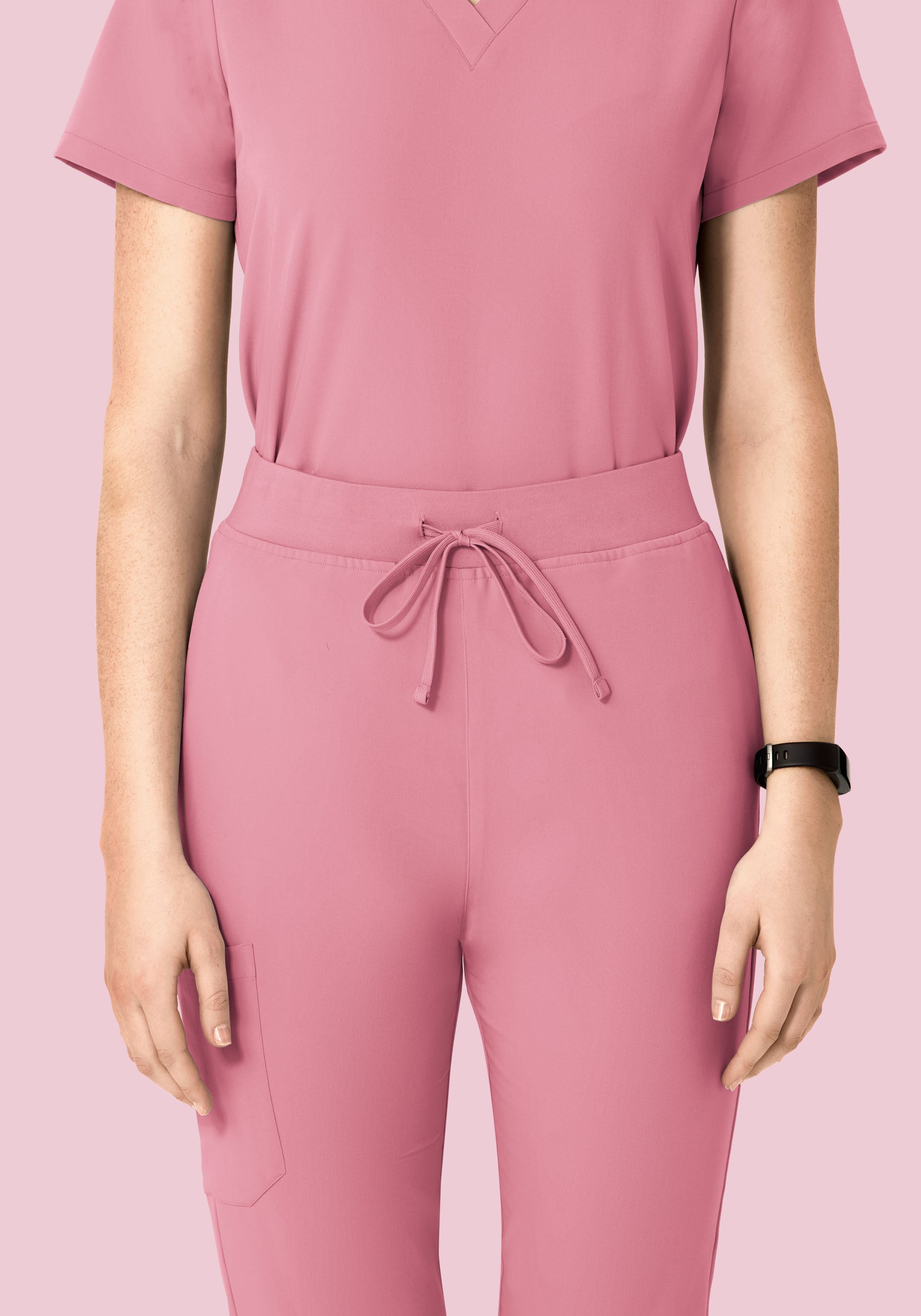 High Waisted Joggers Rosé