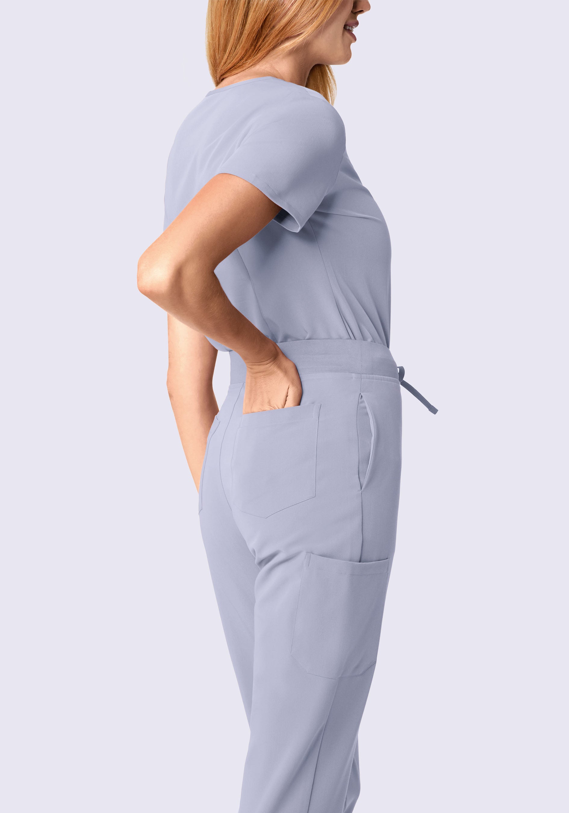 High Waisted Joggers Wisteria