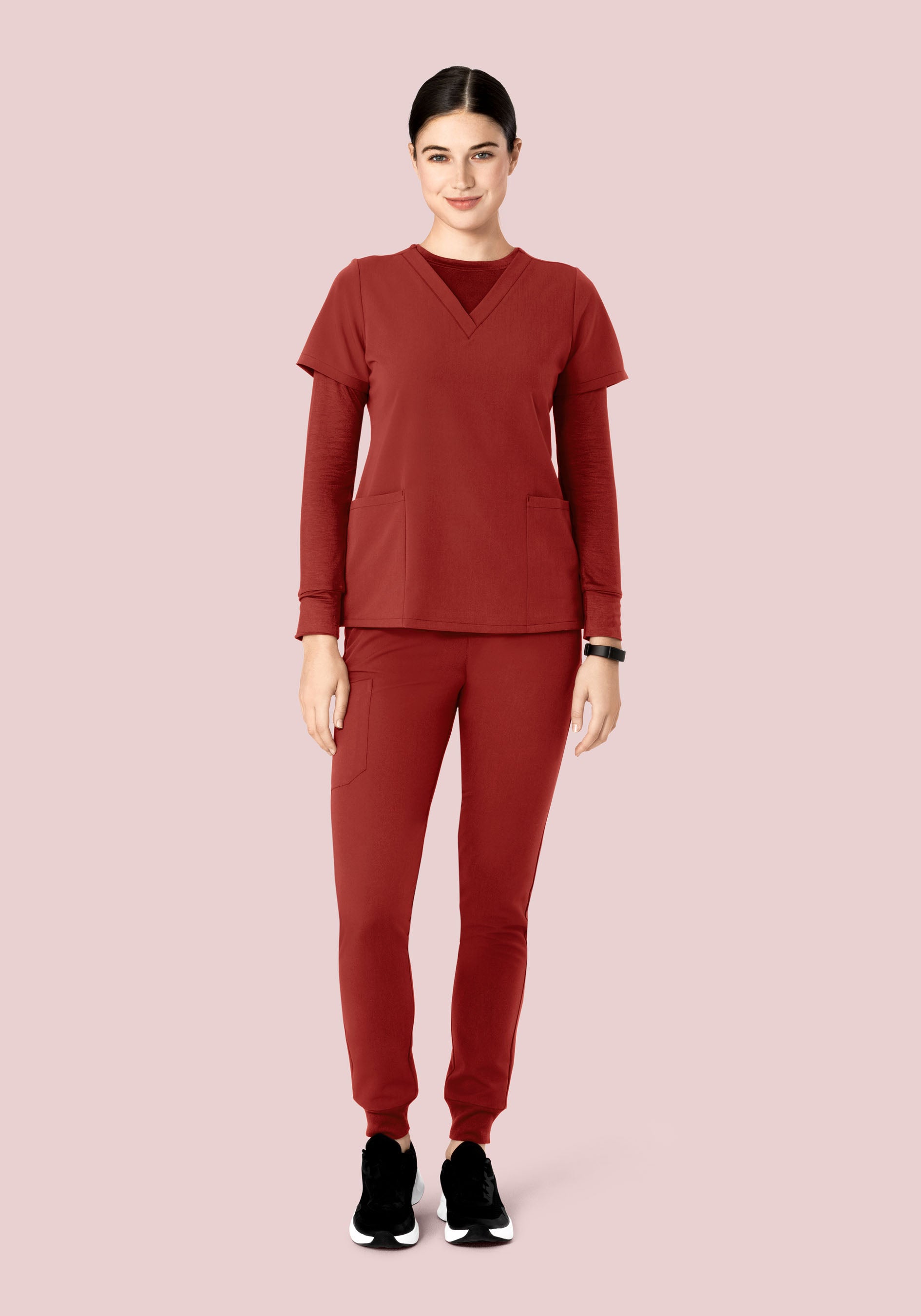 6 Pocket Top Rosewood