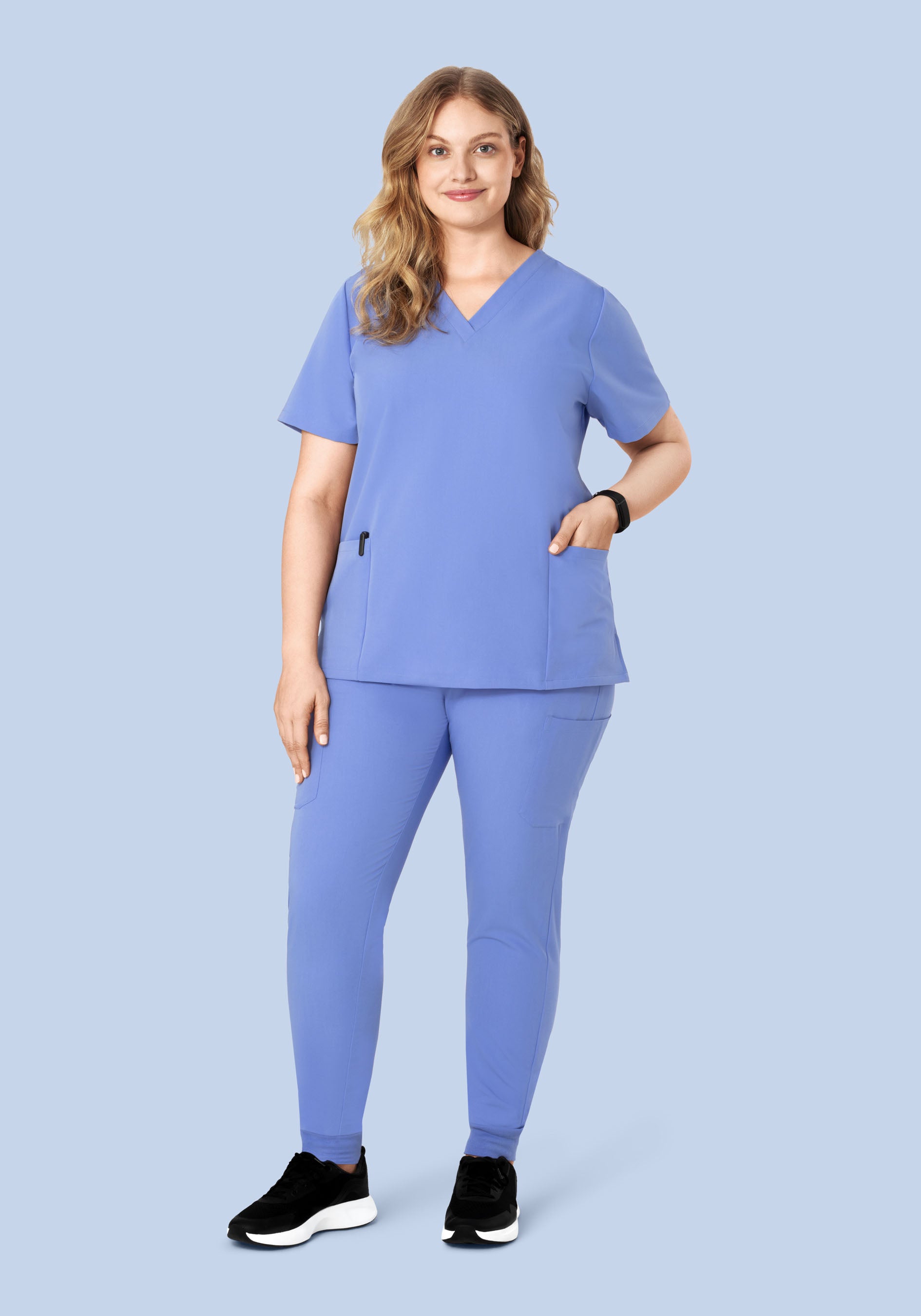 6 Pocket Top French Blue