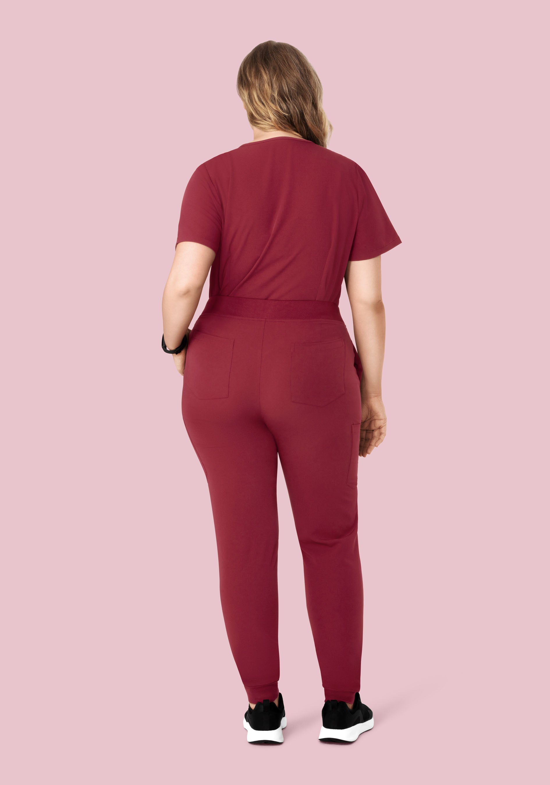 9 Pocket Joggers Garnet