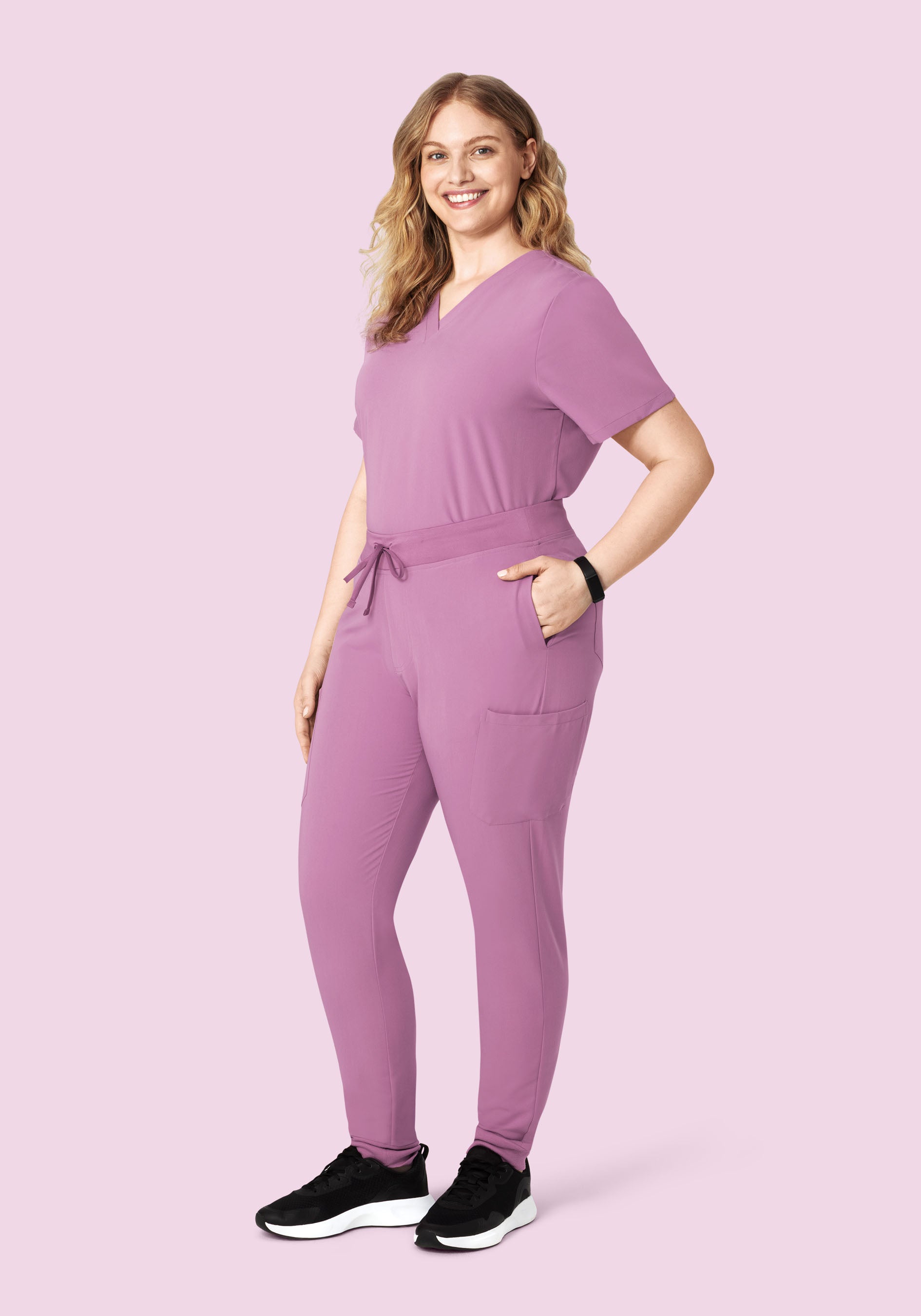 9 Pocket Joggers Lilac