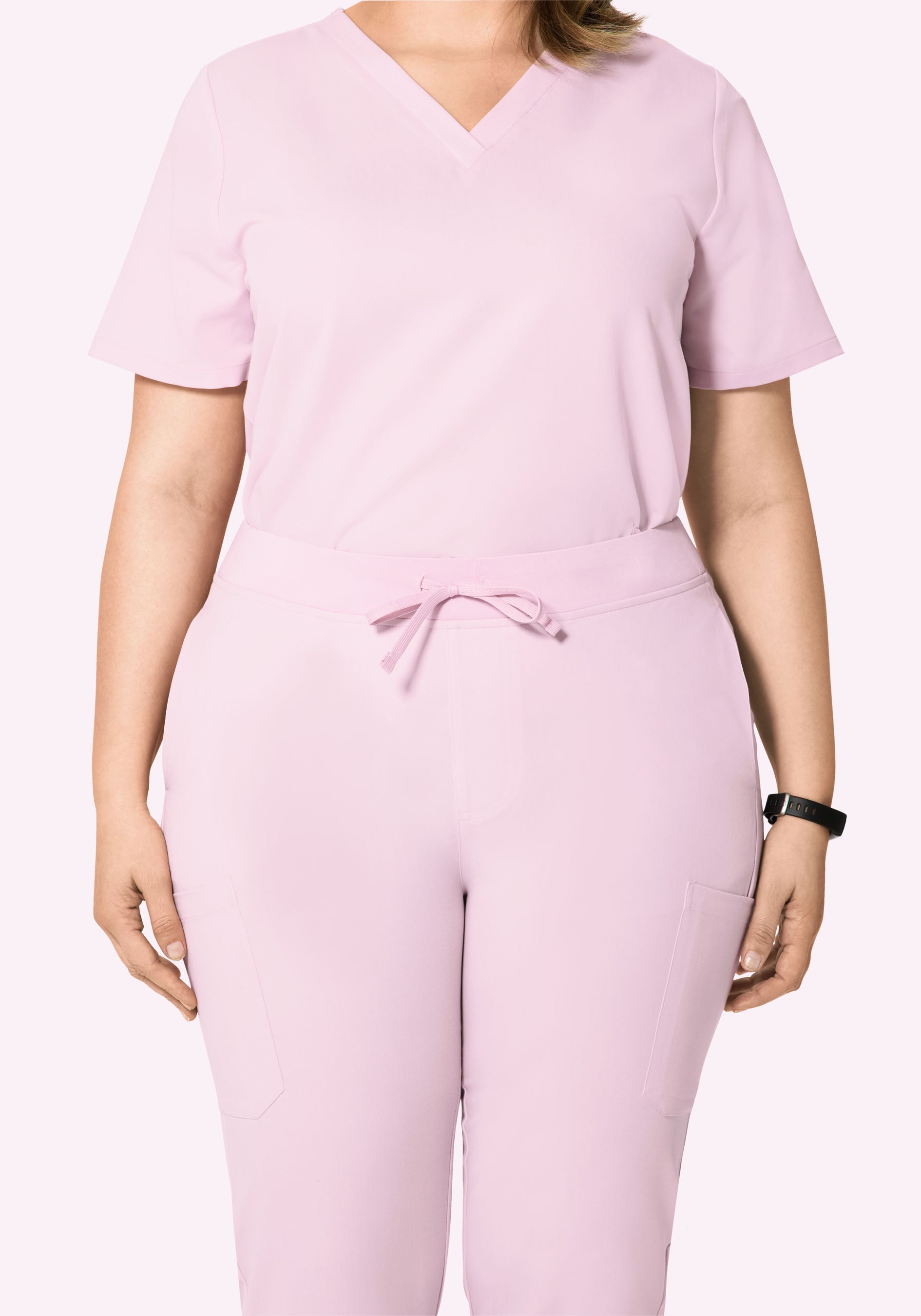 9 Pocket Joggers Misty Rose