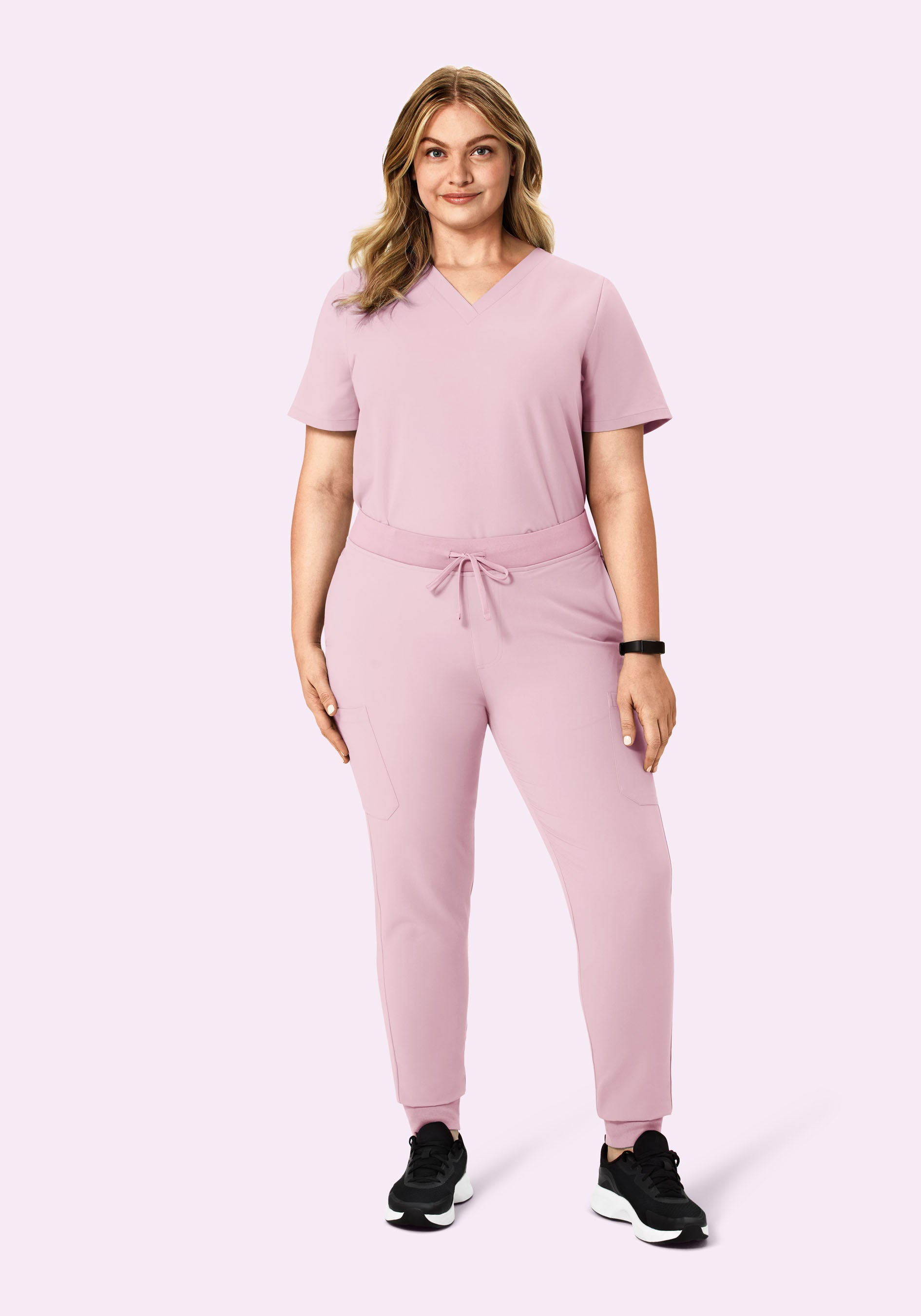 6 Pocket Top Pink Pearl