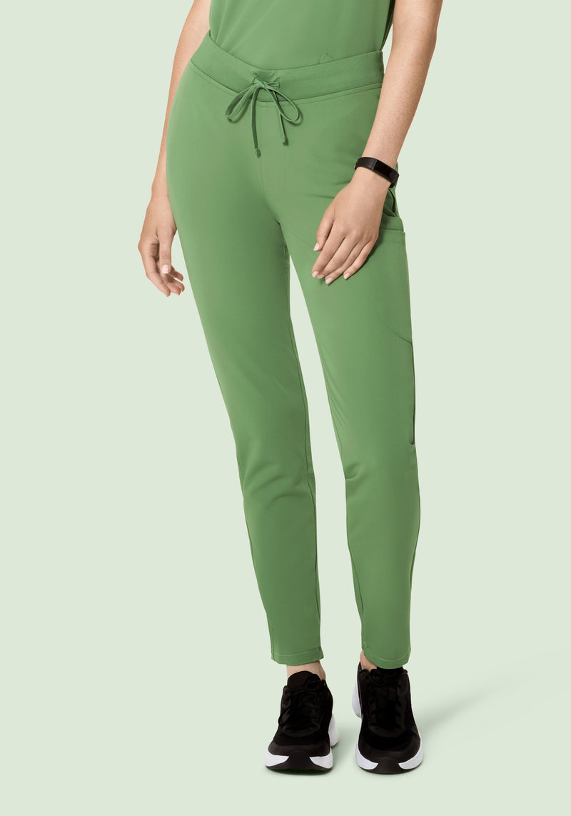 6 Pocket Slim Pants Hazel Green