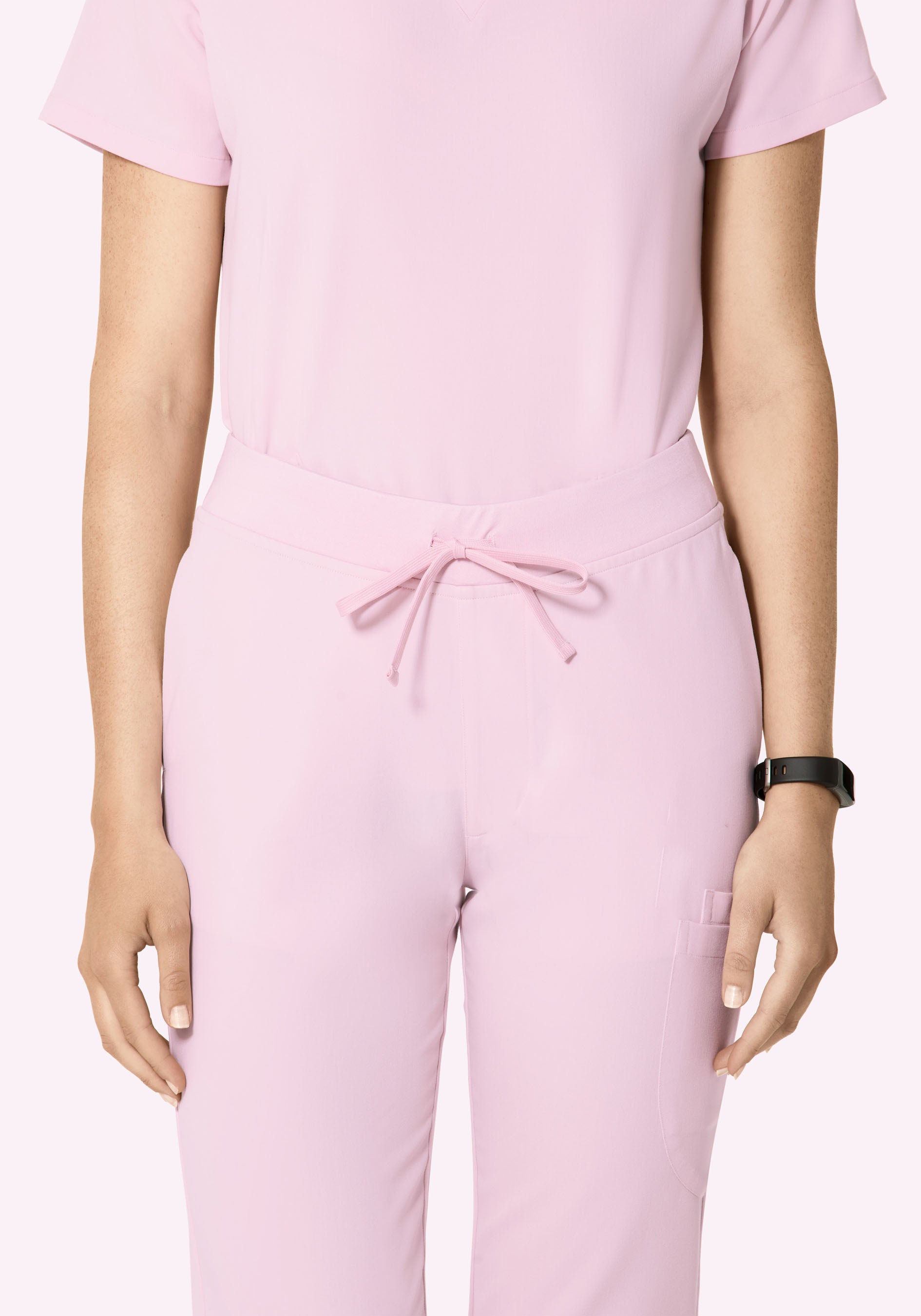 6 Pocket Slim Pants Misty Rose