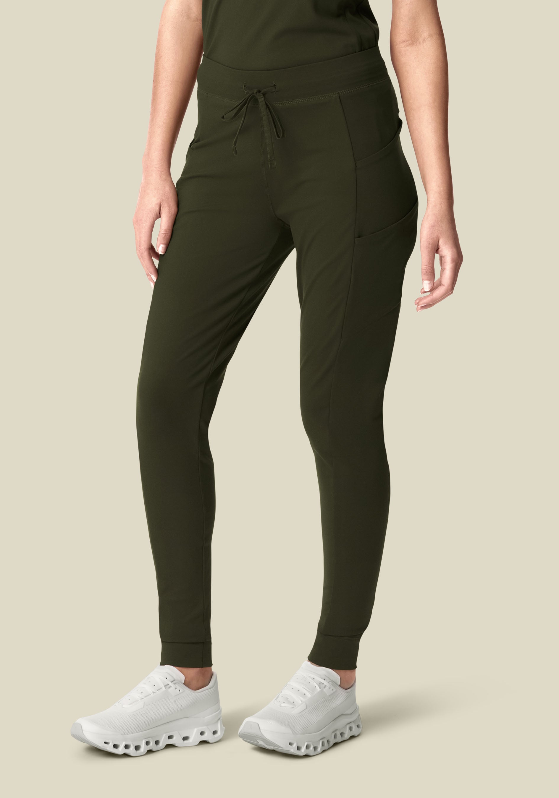 Soft Stretch Joggers Olive