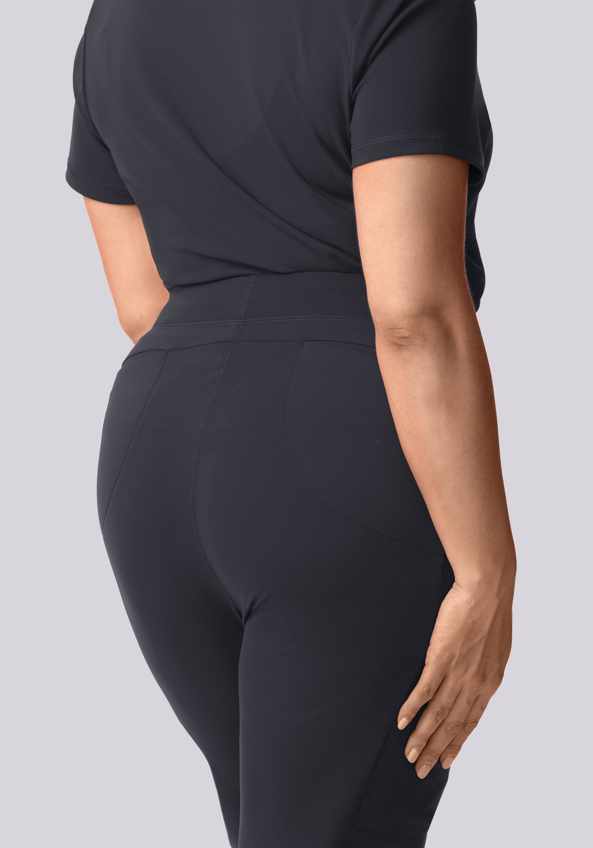 Soft Stretch Straight Leg Pewter