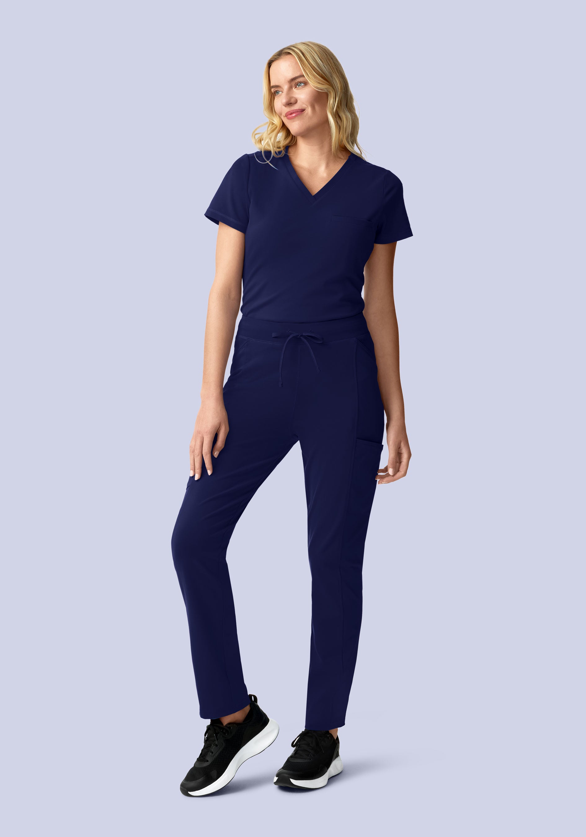 Soft Stretch Straight Leg Navy