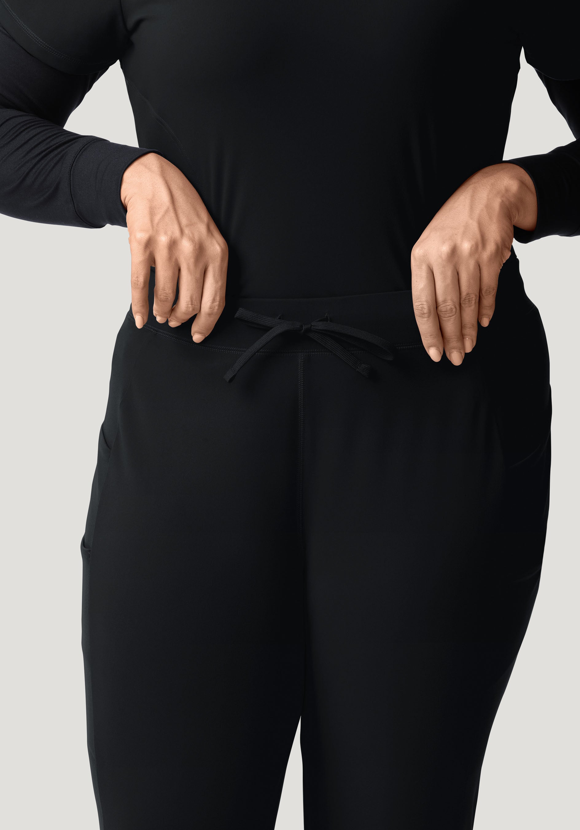 Soft Stretch Joggers Black