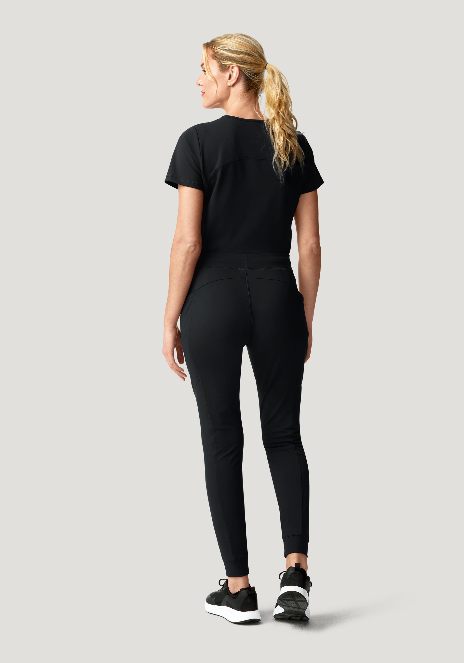 Soft Stretch Joggers Black