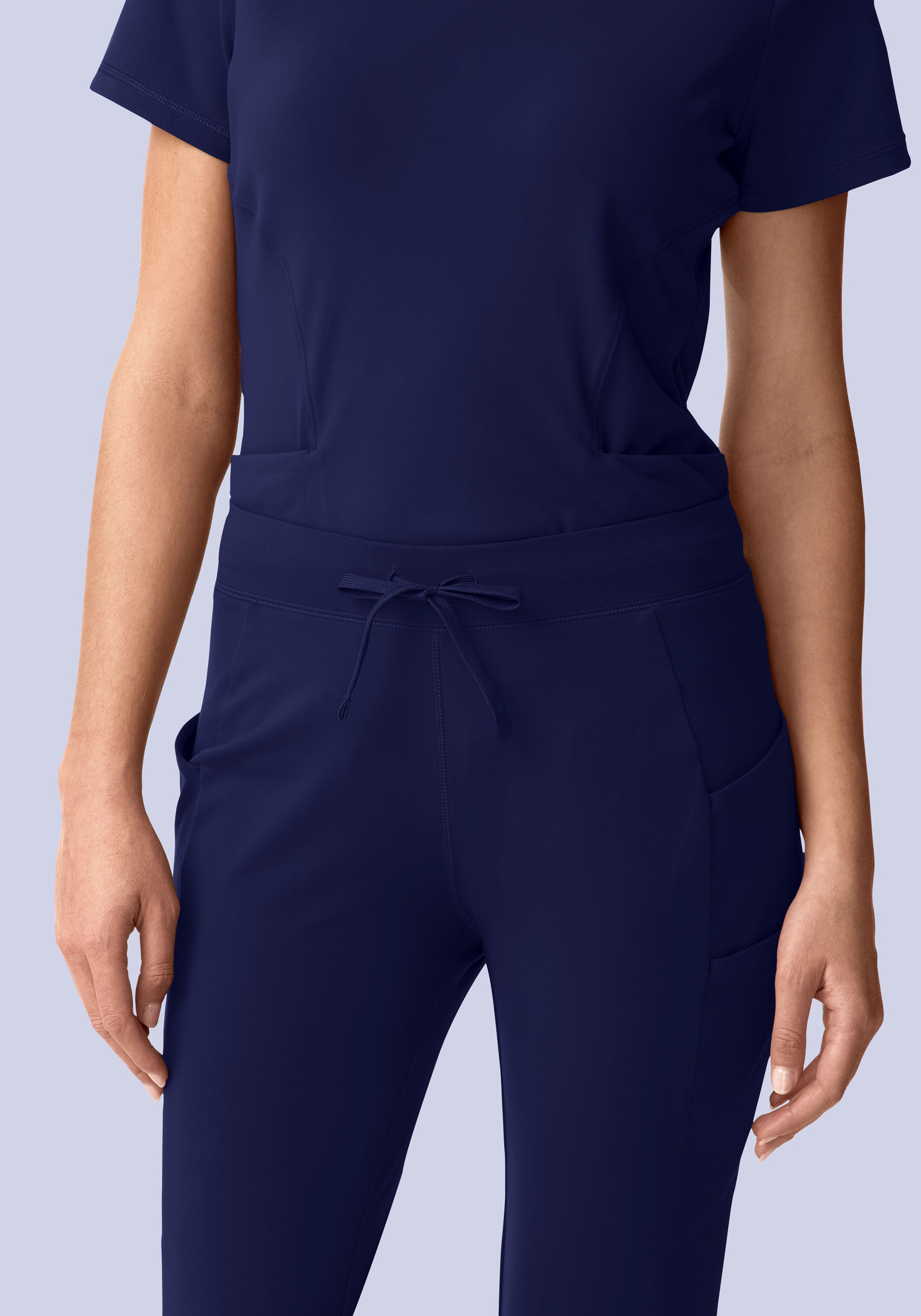 Soft Stretch Joggers Navy