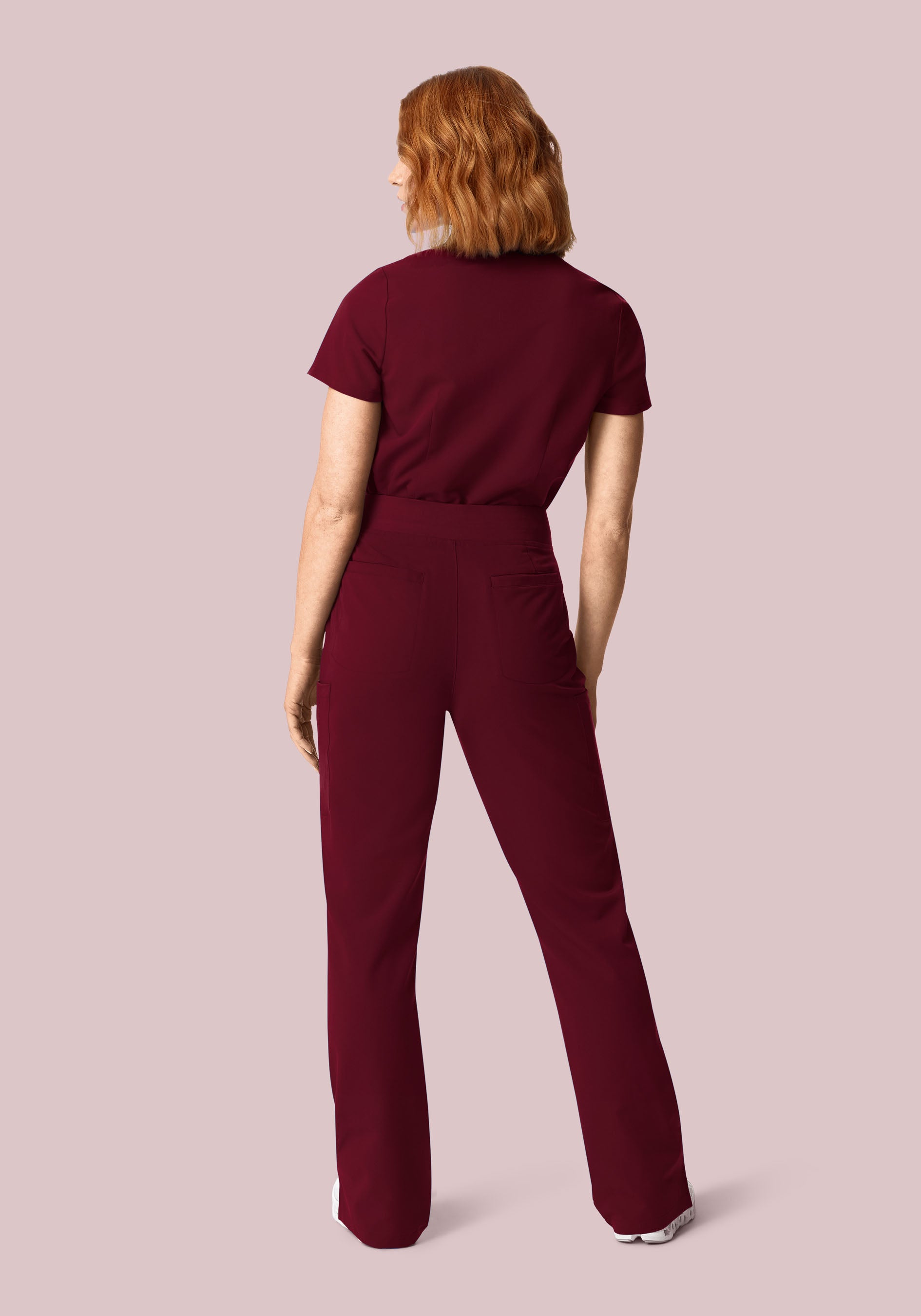 11 Pocket High Waisted Cargos Wine