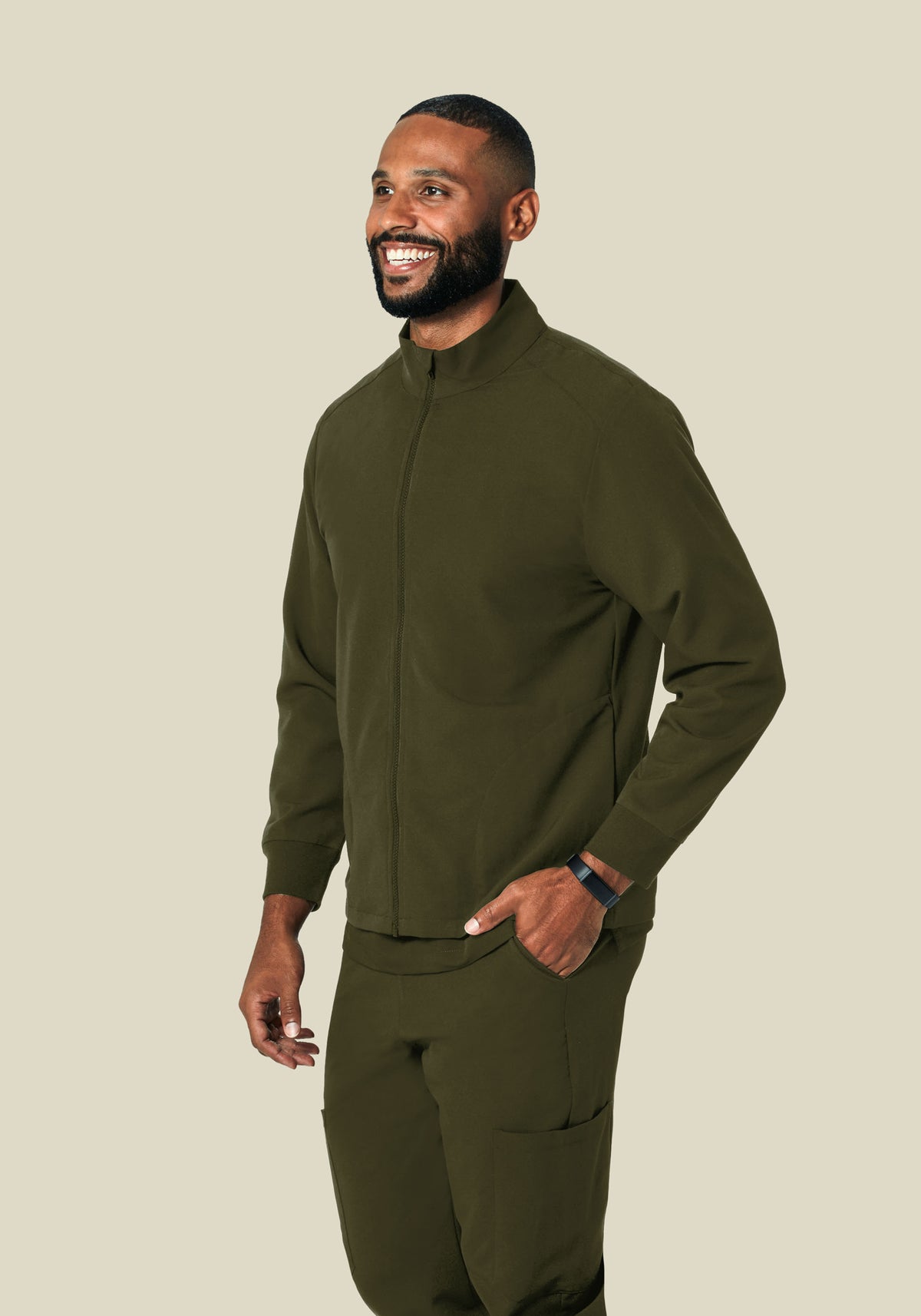 Men's Modern Scrub Jacket